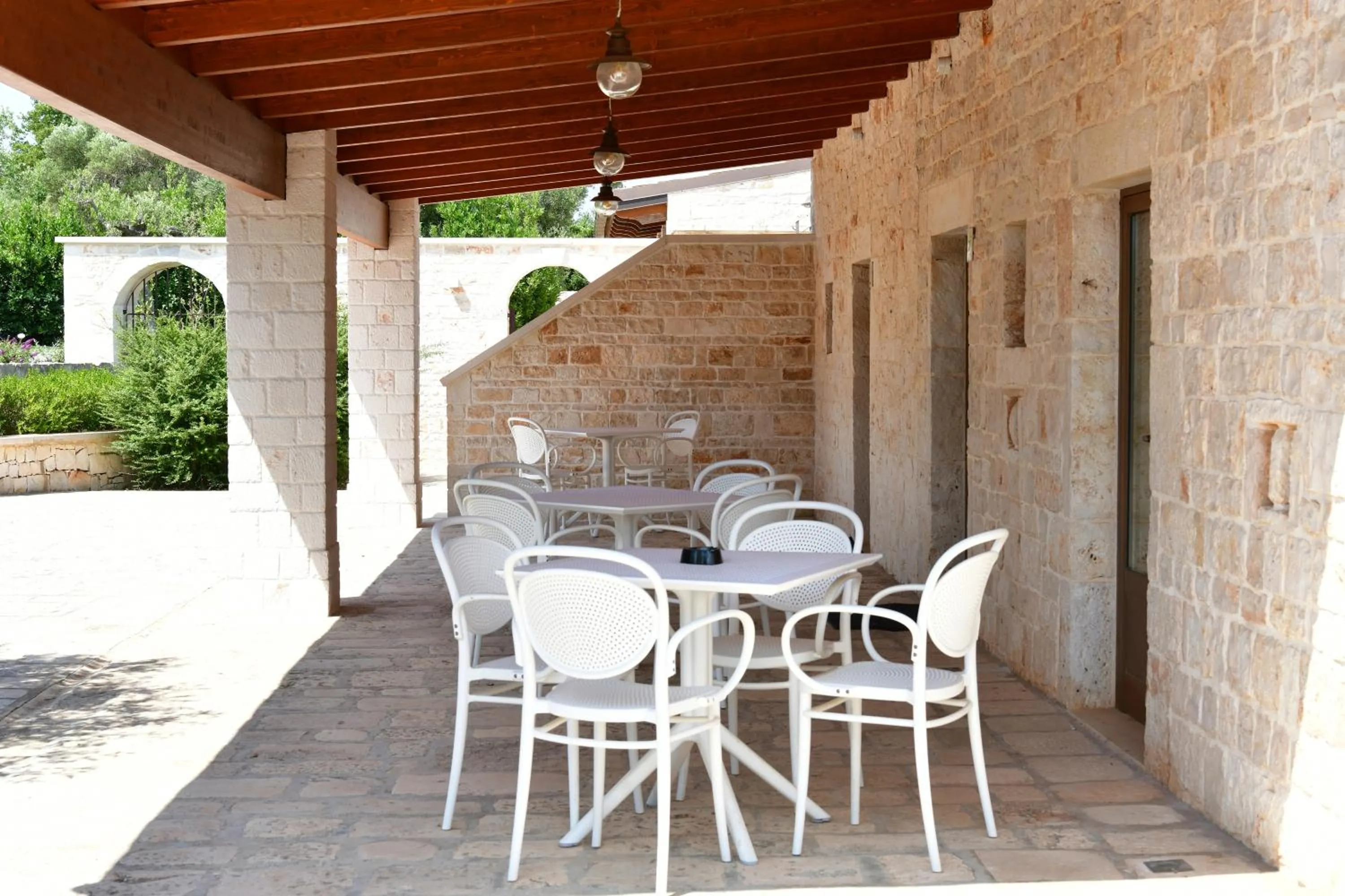 Patio in B&B Fiano Marchione