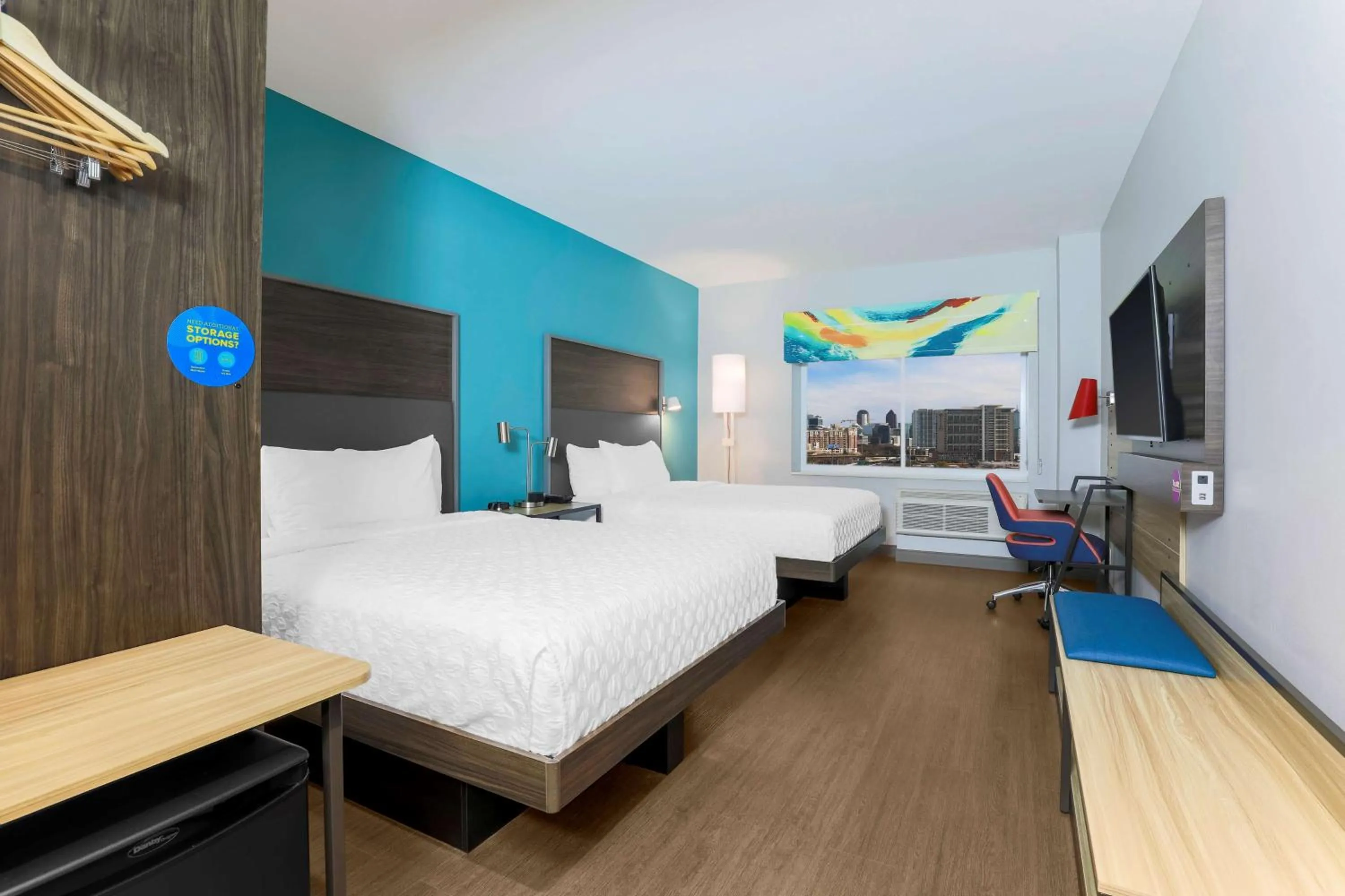 Bedroom, Bed in Tru By Hilton Dallas Market Center