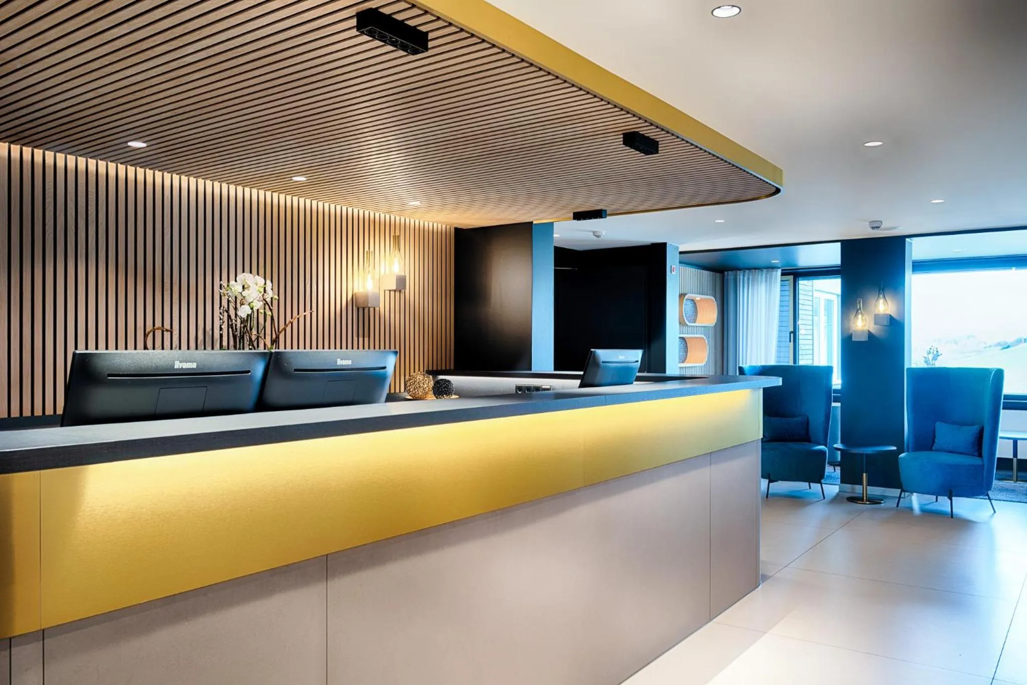 Lobby or reception in Seehotel am Stausee 4 Sterne Superior