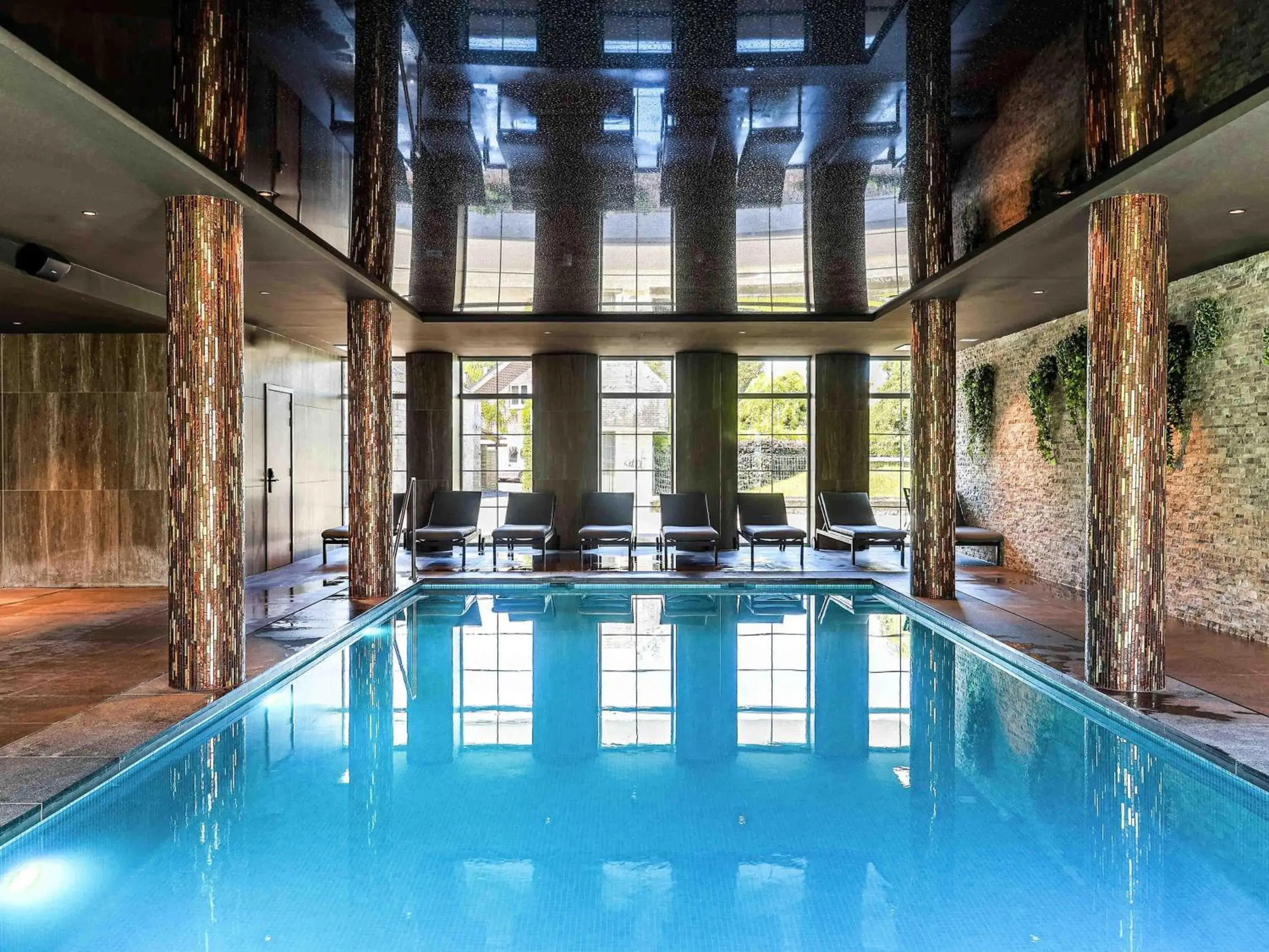 Pool view in Mercure Han-sur-Lesse Pool view in Mercure Han-sur-Lesse