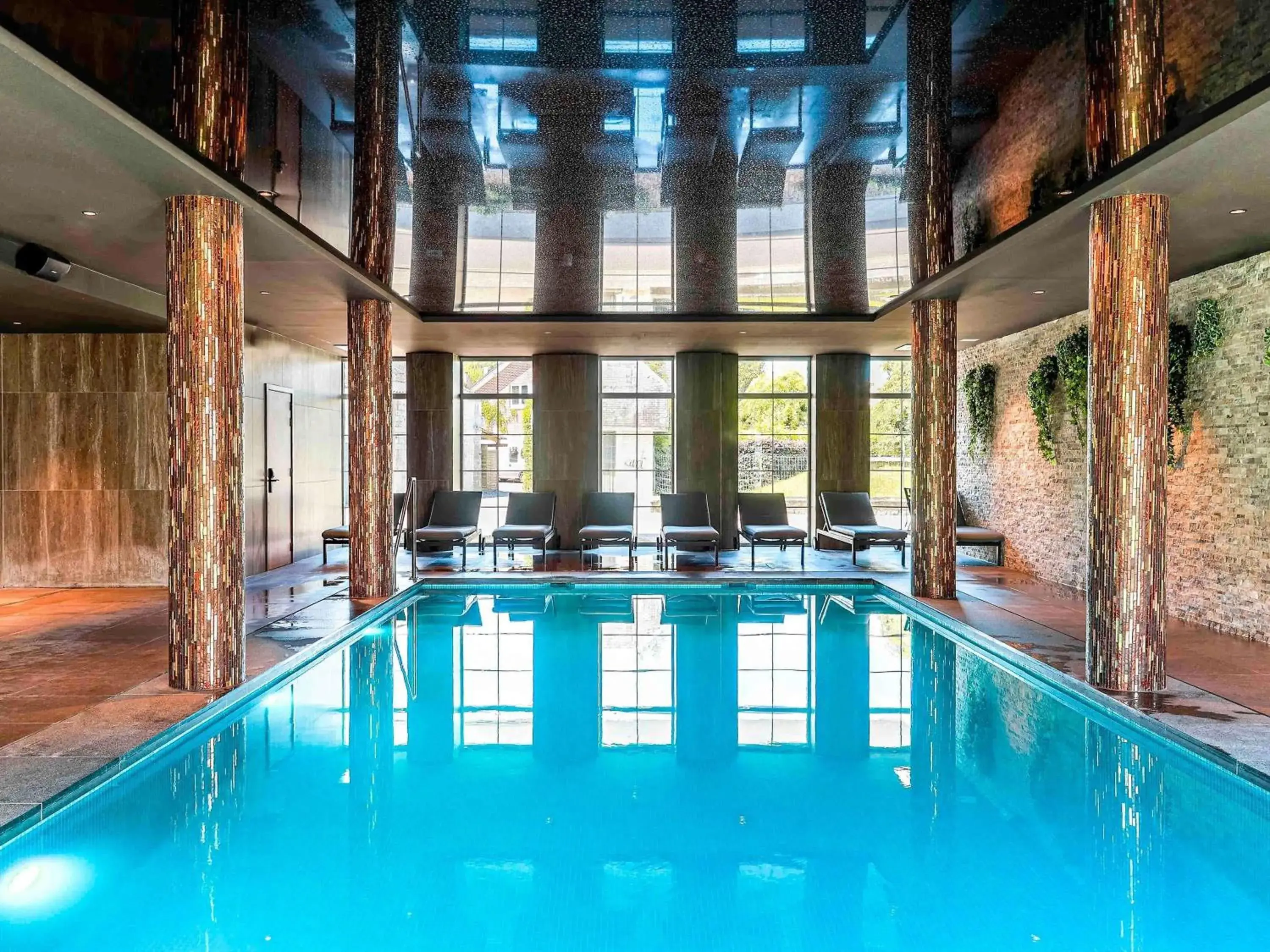 Pool view in Mercure Han-sur-Lesse Pool view in Mercure Han-sur-Lesse