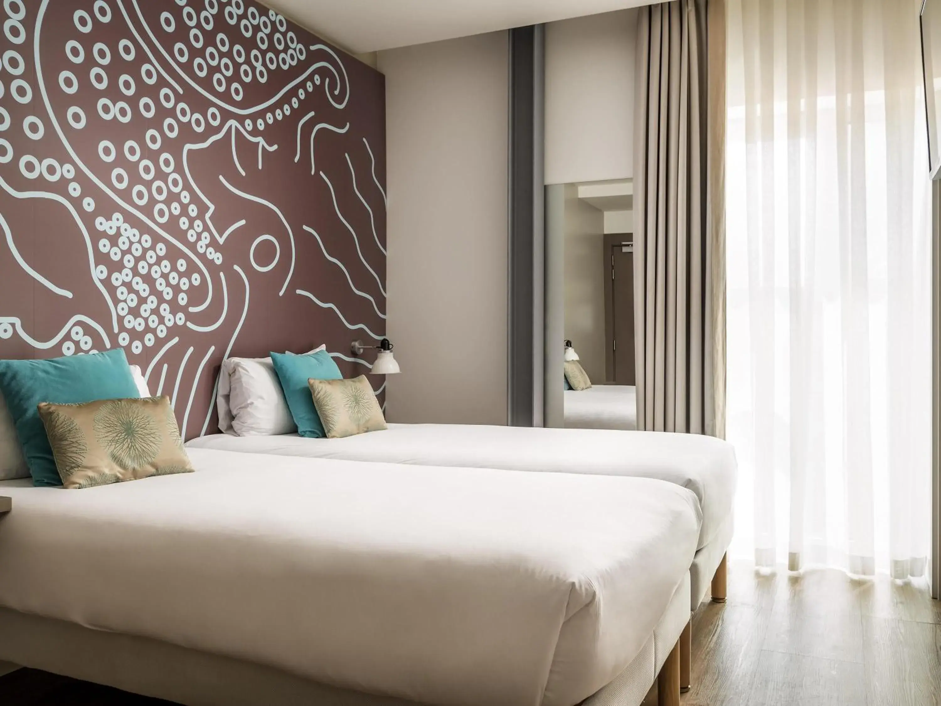 Bedroom, Bed in ibis Styles Barcelona Centre Bedroom, Bed in ibis Styles Barcelona Centre