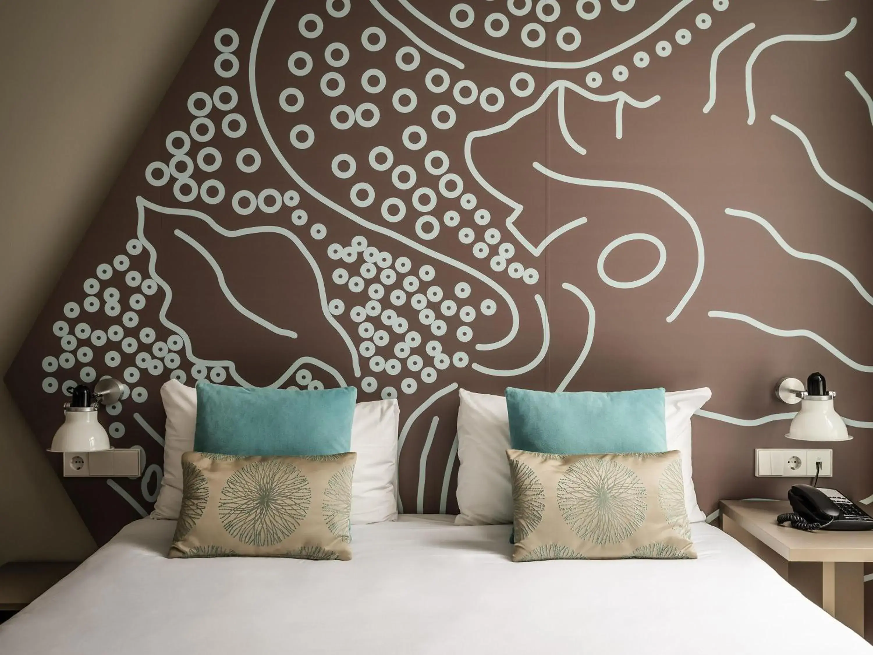 Bedroom, Bed in ibis Styles Barcelona Centre Bedroom, Bed in ibis Styles Barcelona Centre