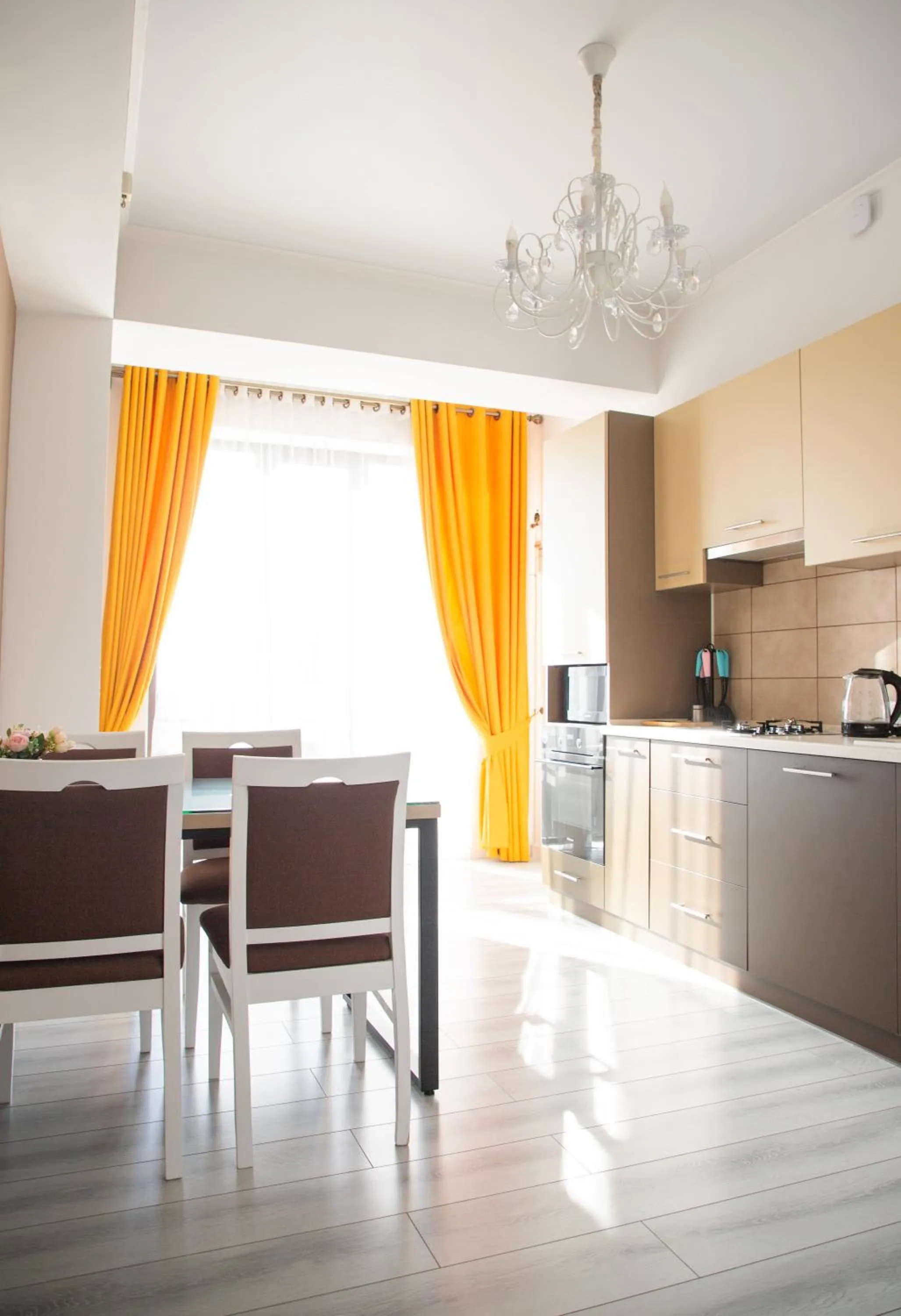 Kitchen or kitchenette in Casablanca Apart Hotel