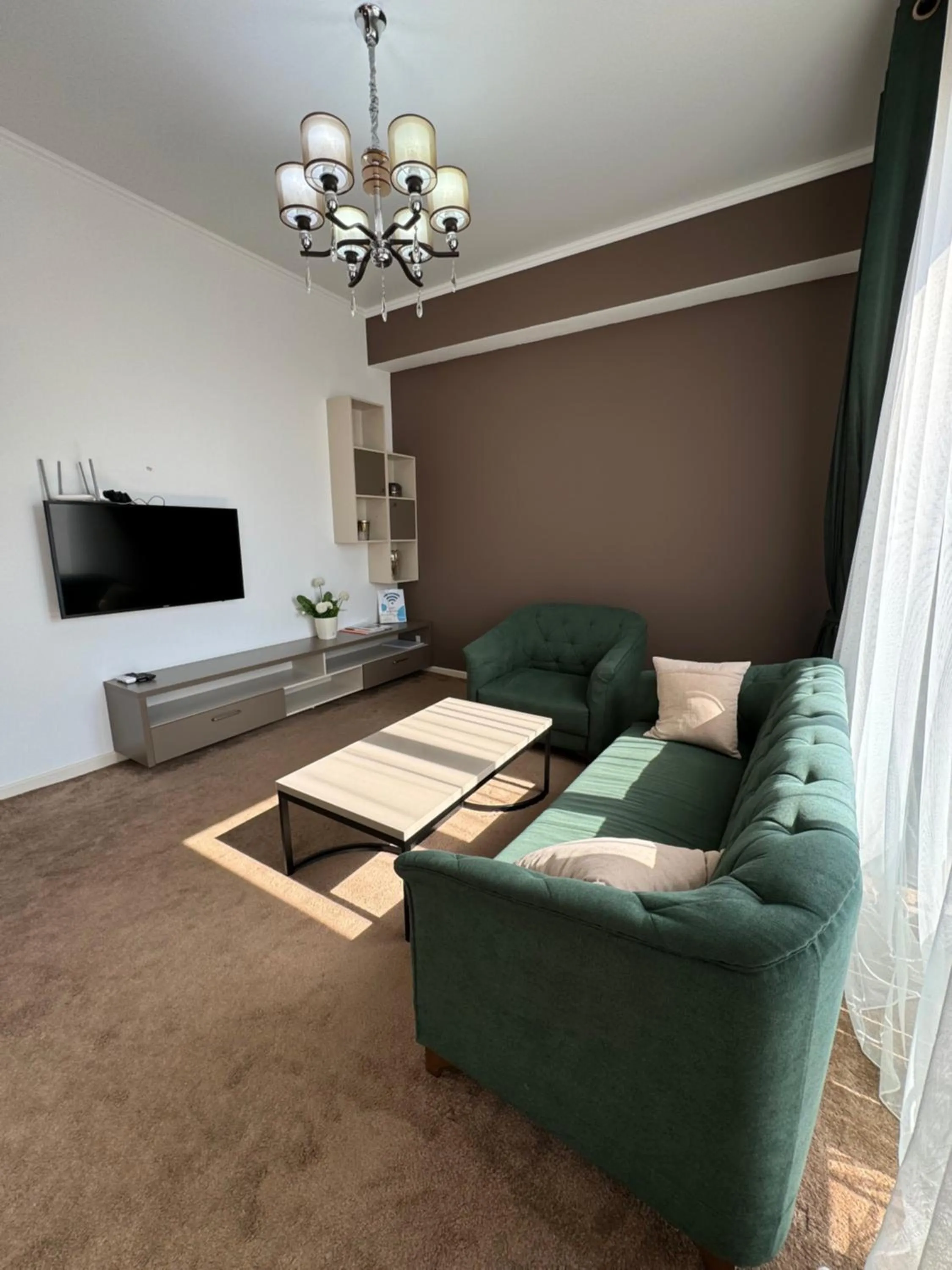 Seating area in Casablanca Apart Hotel