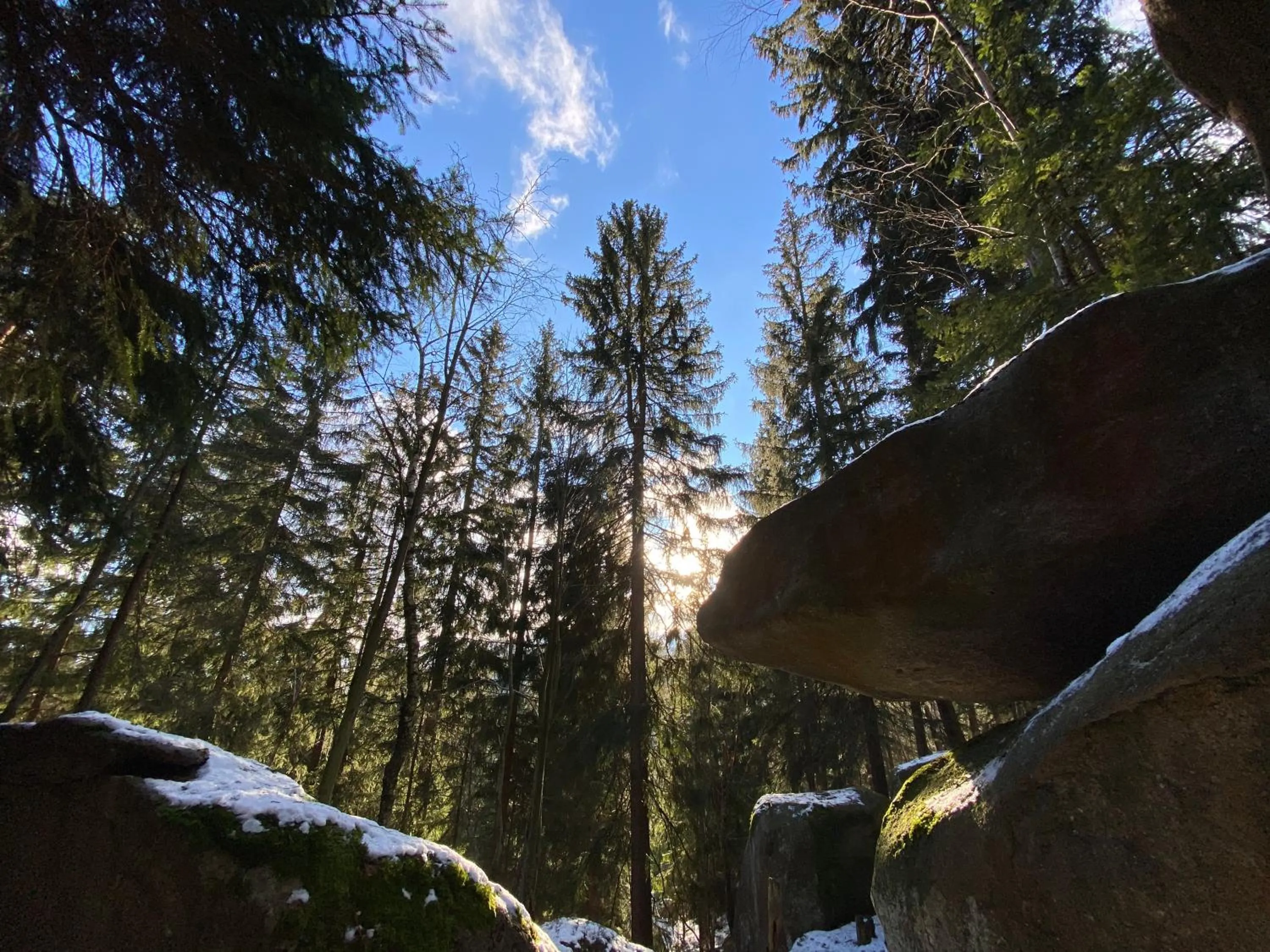 Natural landscape in OW Sudety