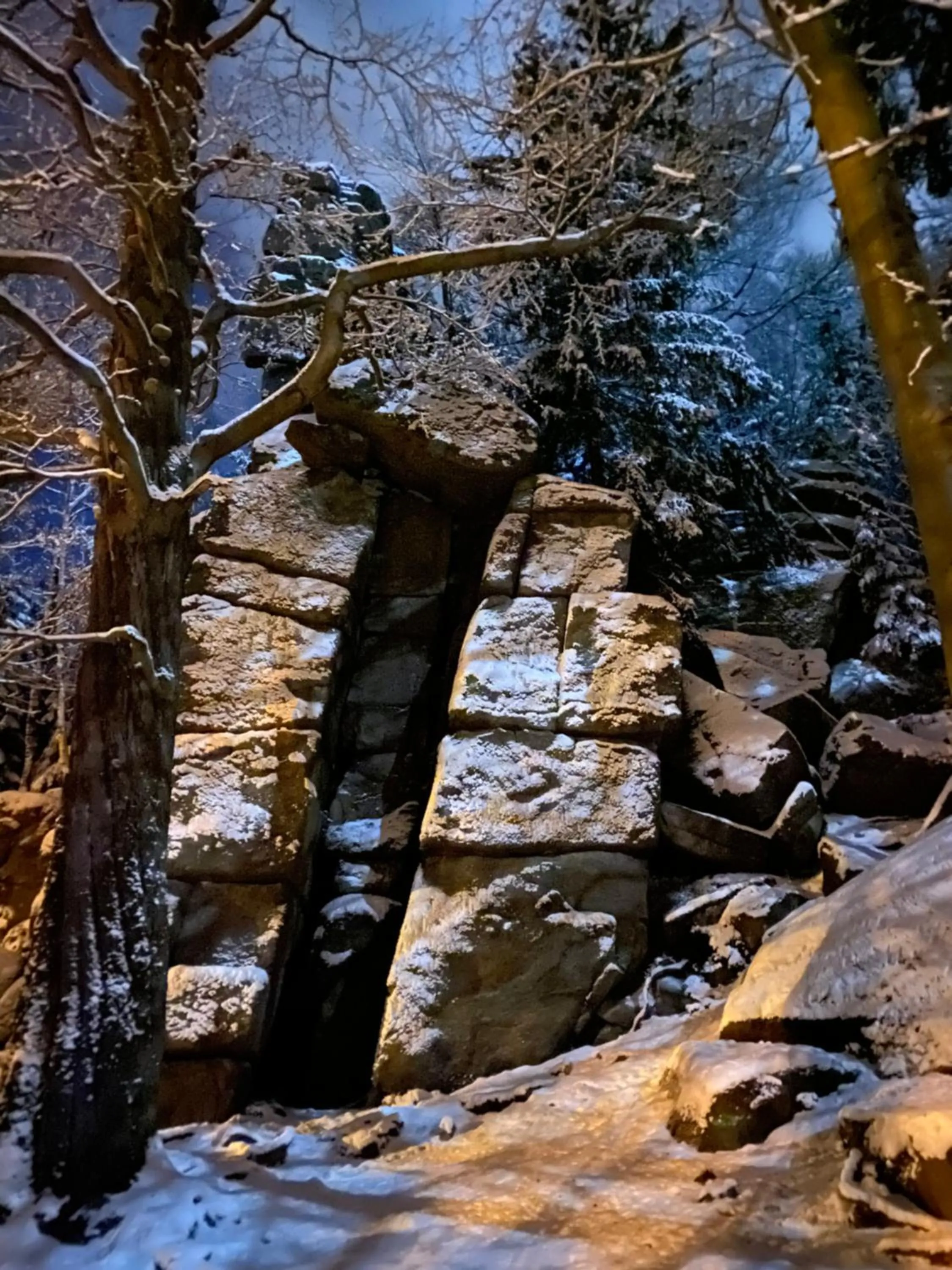 Natural landscape in OW Sudety