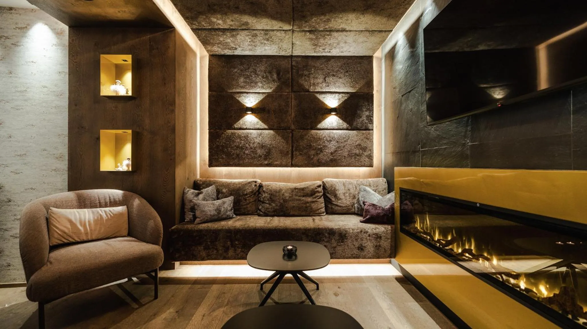 Lounge or bar in Hotel Alpina