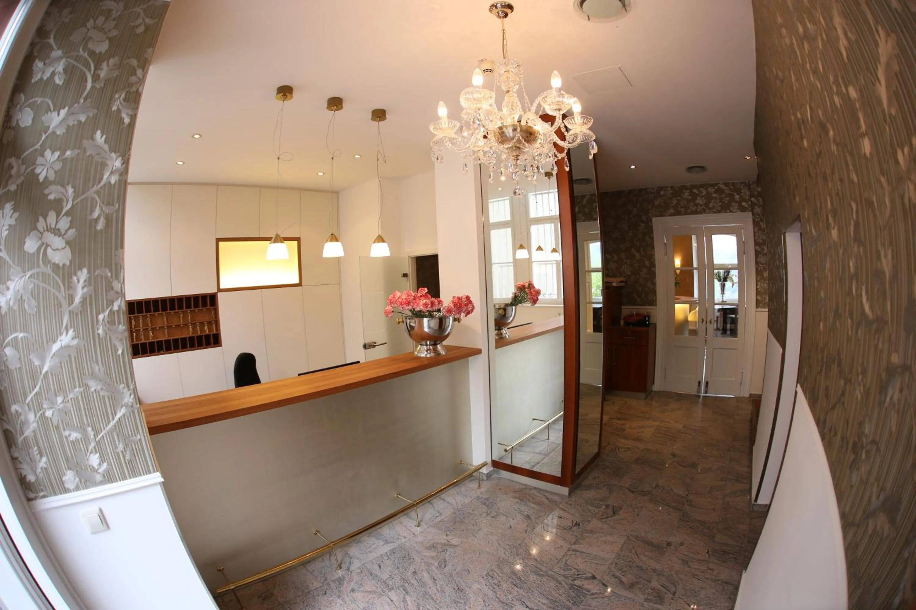 Lobby or reception in Schlosshotel Molkenkur