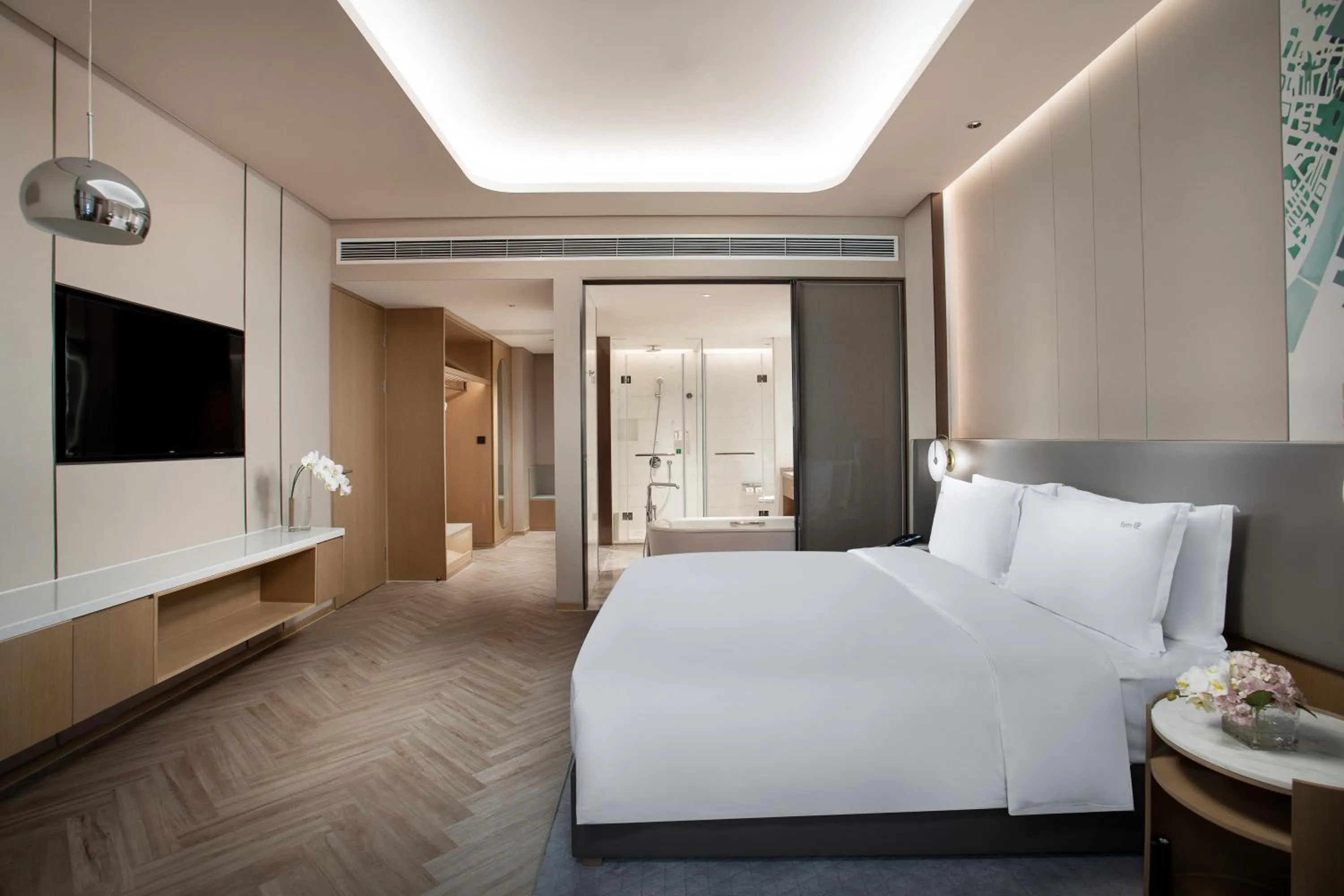 Bedroom, Bed in Holiday Inn Wuxi Central Station by IHG