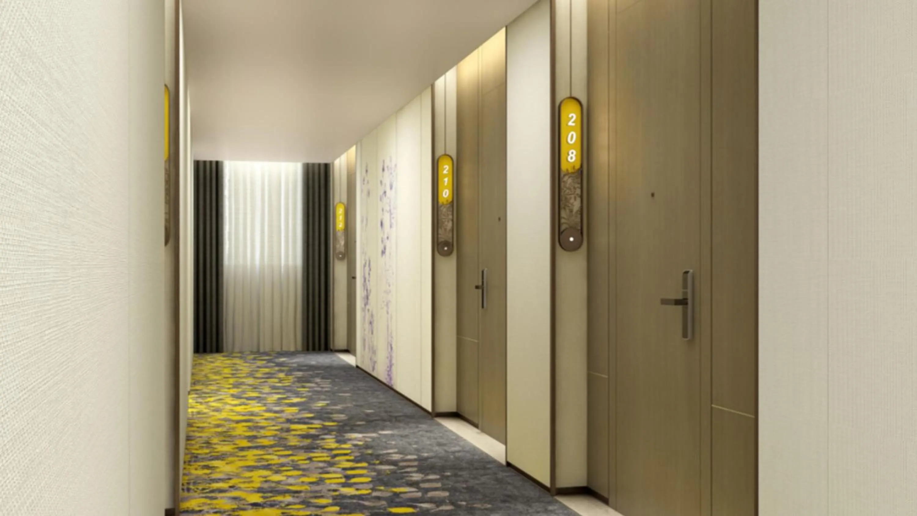 Decorative detail in Holiday Inn Resort Maoshan Hot-Spring by IHG