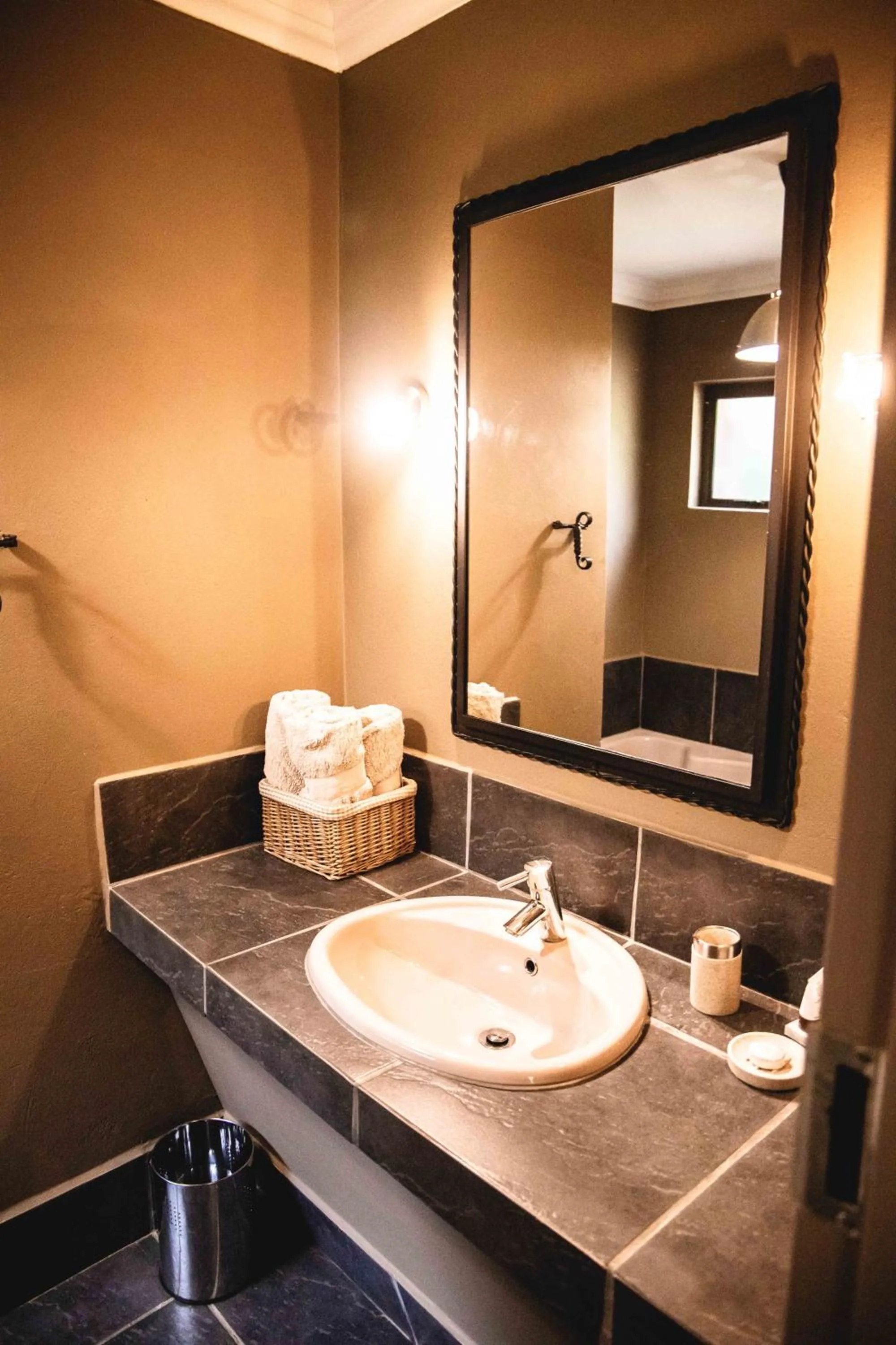 Bathroom in Bass Lake Country Lodge