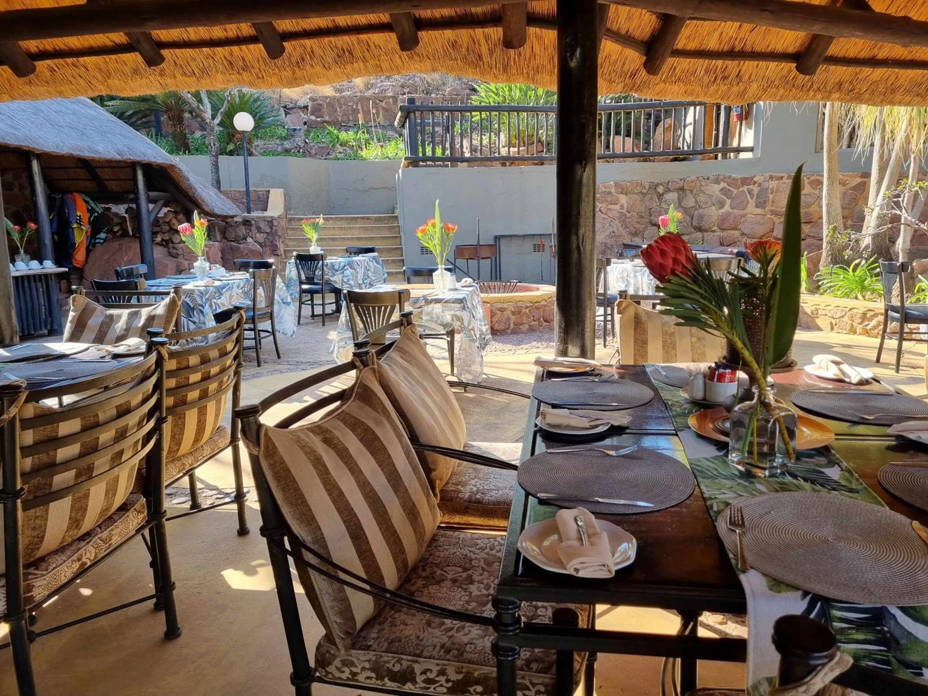 Balcony/Terrace in Bass Lake Country Lodge