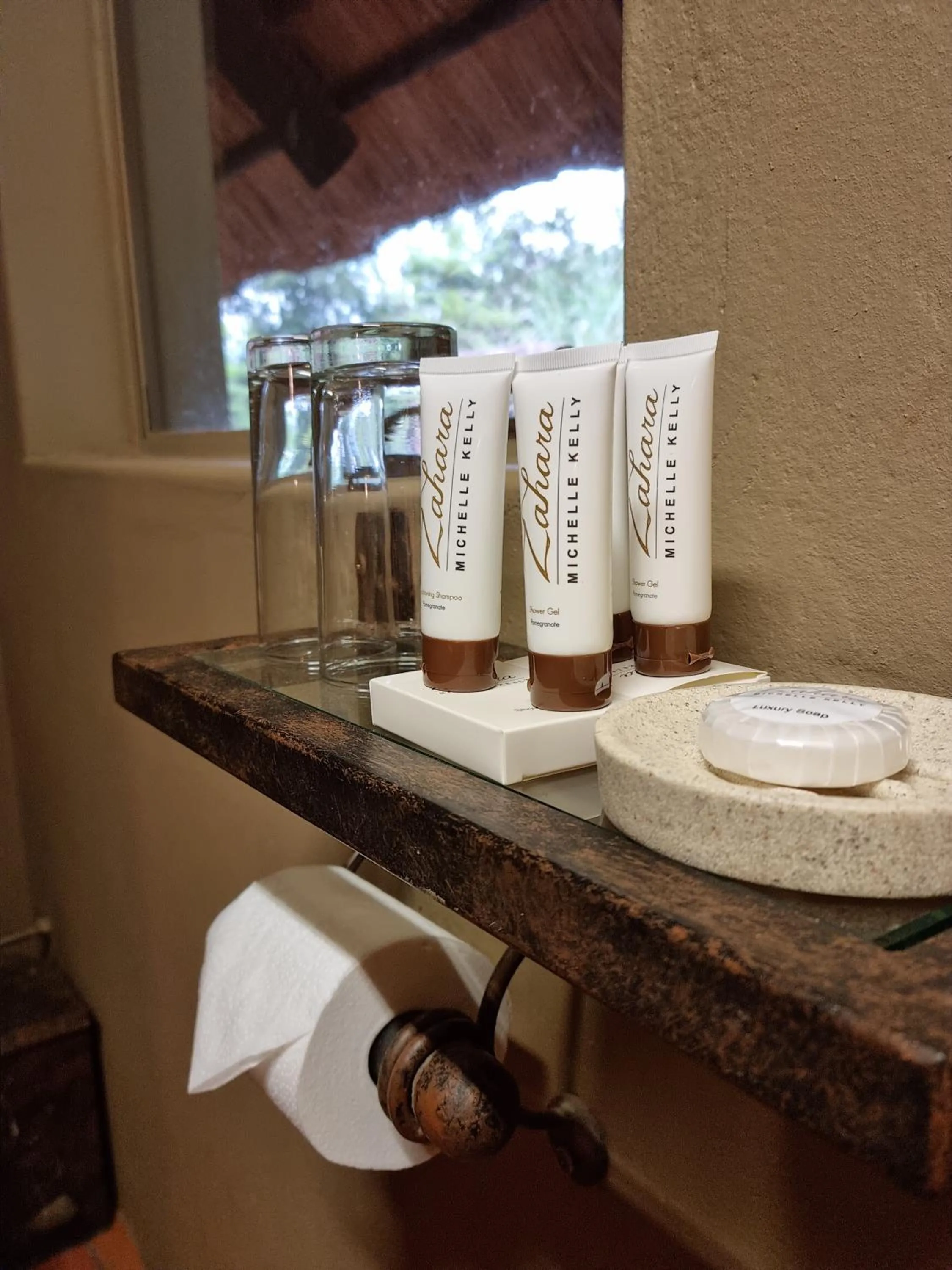 Bathroom in Bass Lake Country Lodge