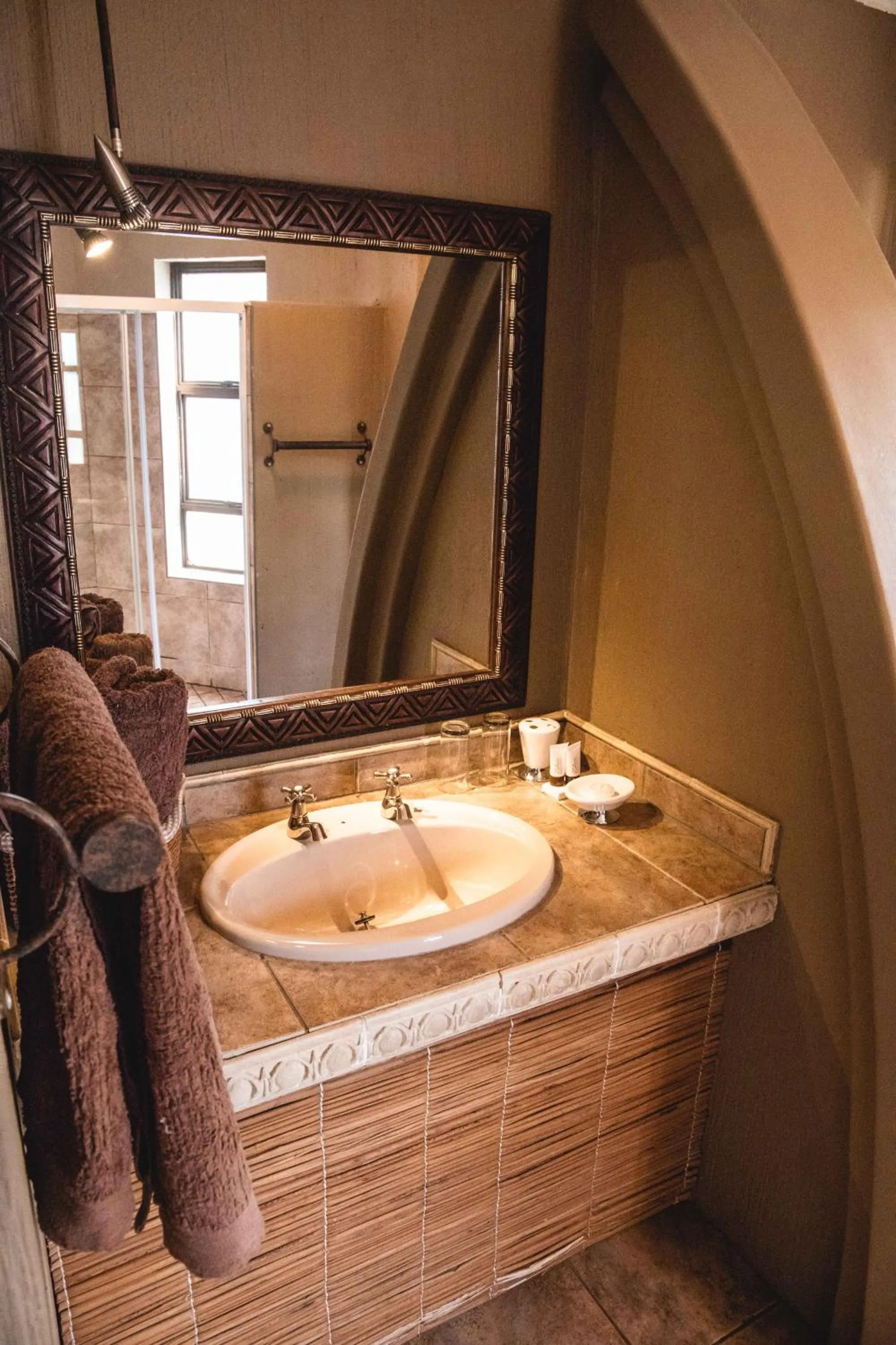 Bathroom in Bass Lake Country Lodge