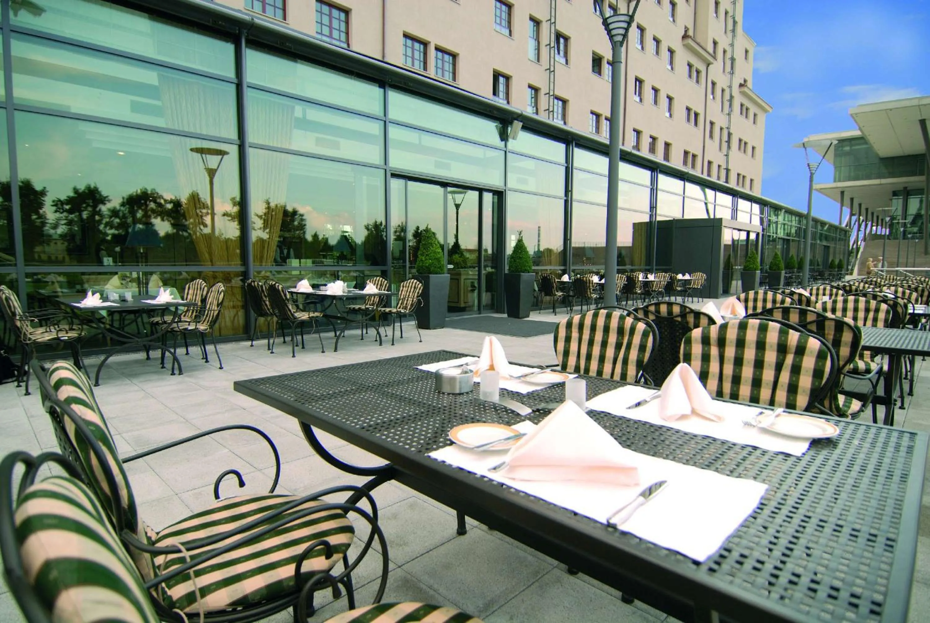 Balcony/Terrace in Maritim Hotel Dresden