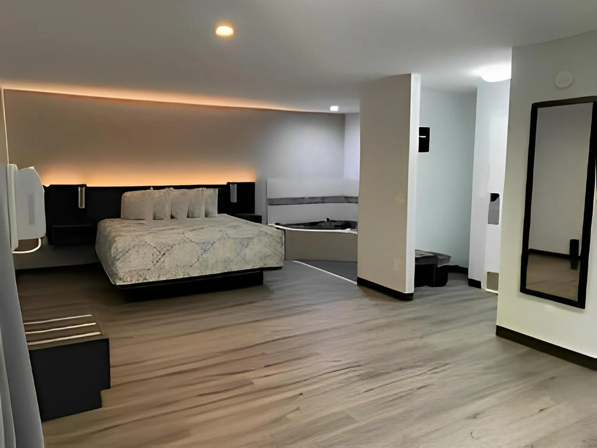 Bedroom, Bed in Motel 6 Rockford, Il