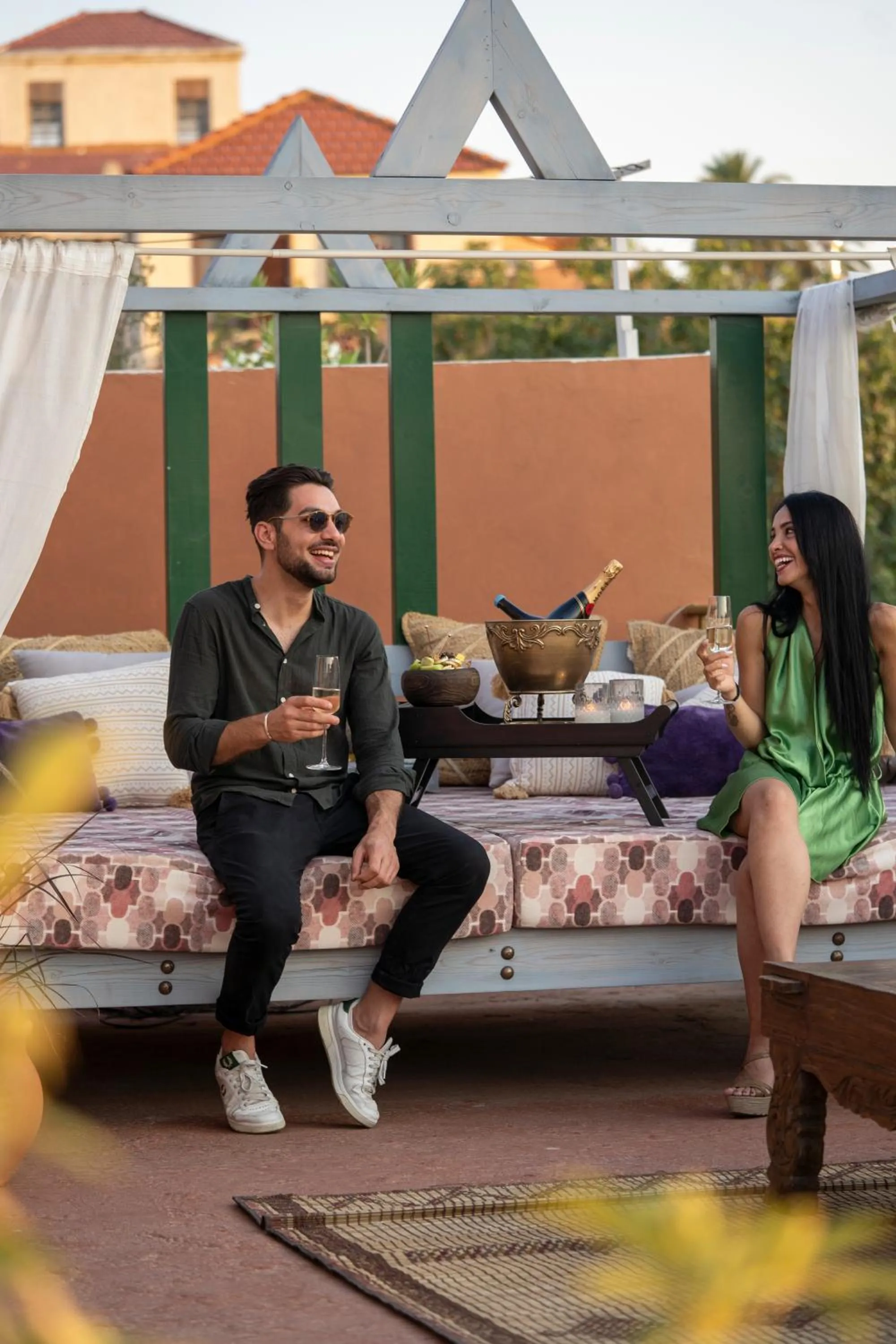 Seating area in DECAN Concept Boutique Estate