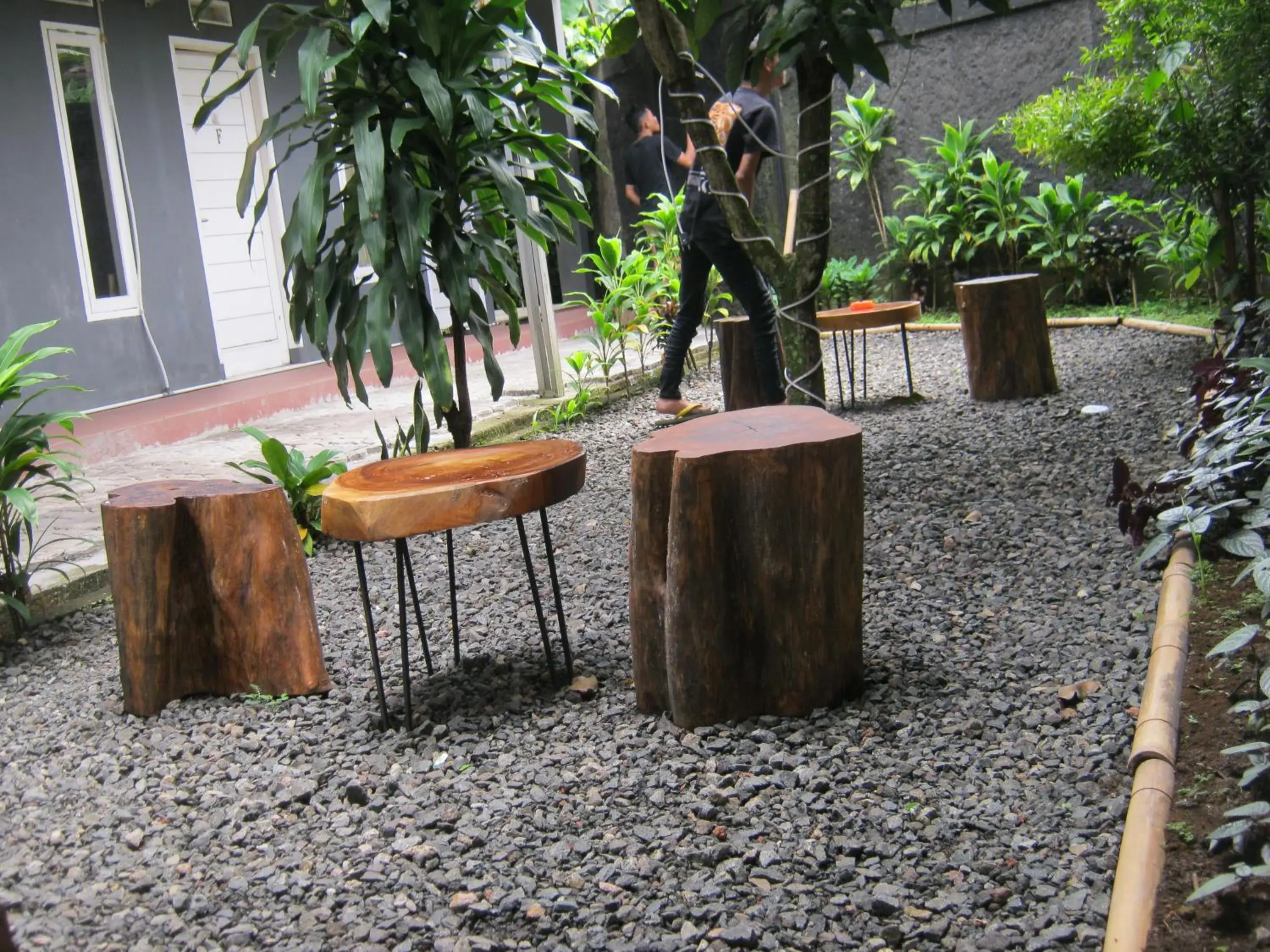 Garden view in Aqilakost Gadog Puncak Bogor Garden view in Aqilakost Gadog Puncak Bogor