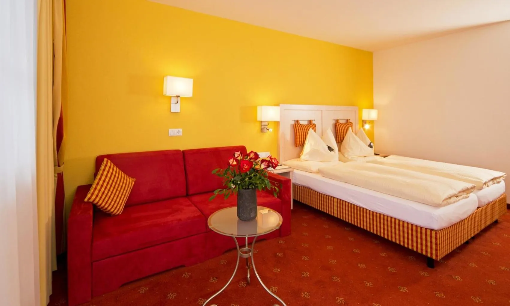 Bed in Hotel Enzian by Alpeffect Hotels