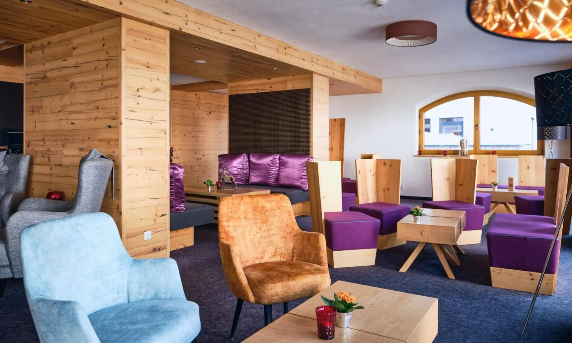 Living room in Hotel Enzian by Alpeffect Hotels