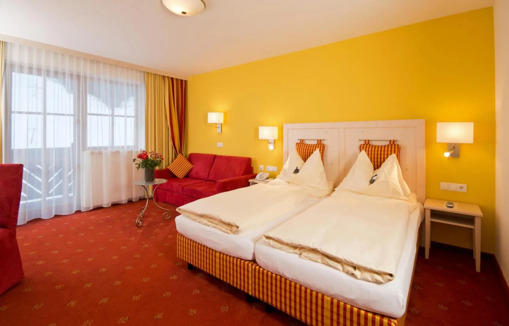 Bedroom, Bed in Hotel Enzian by Alpeffect Hotels