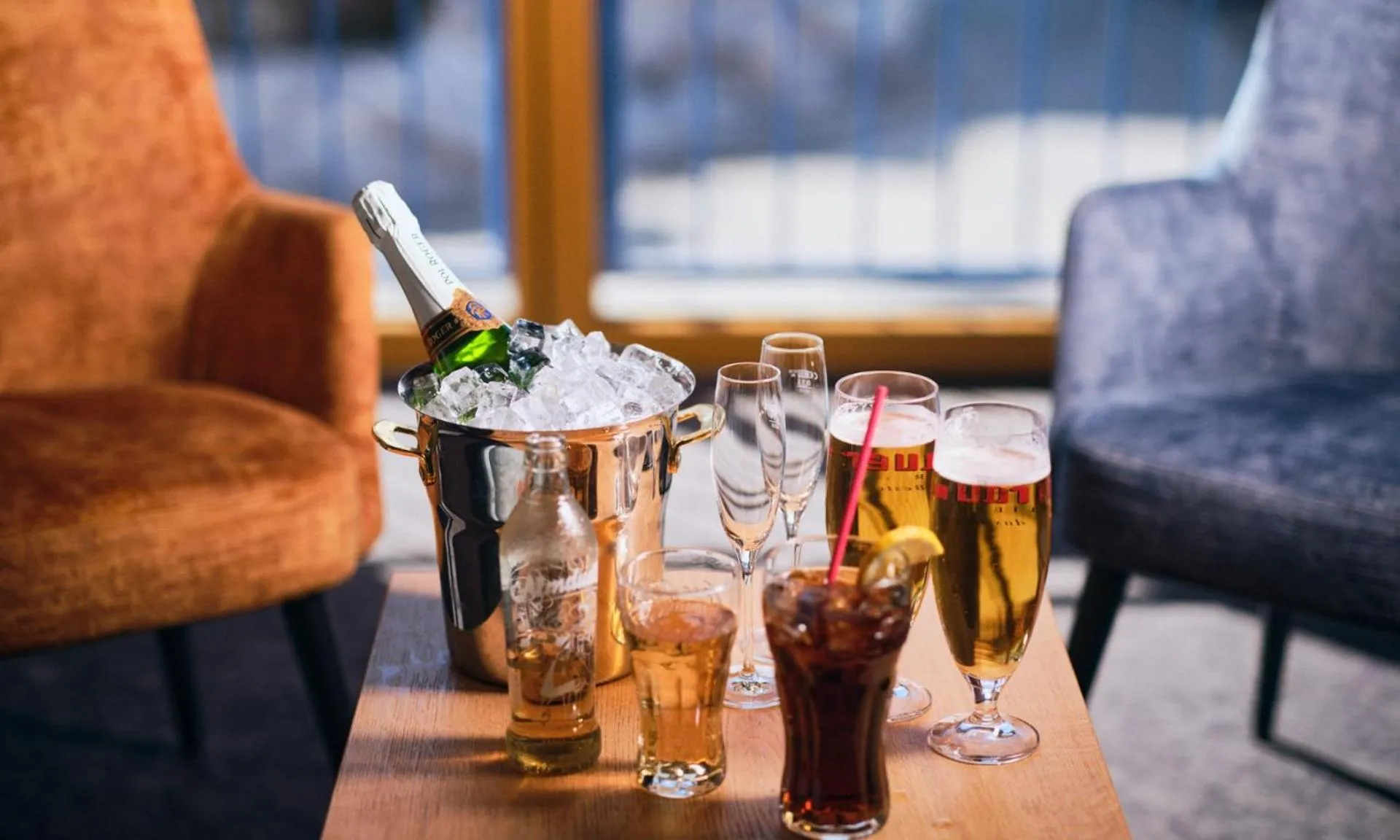 Living room in Hotel Enzian by Alpeffect Hotels