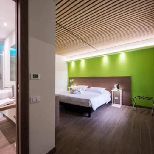 Bed in Hotel Marelet