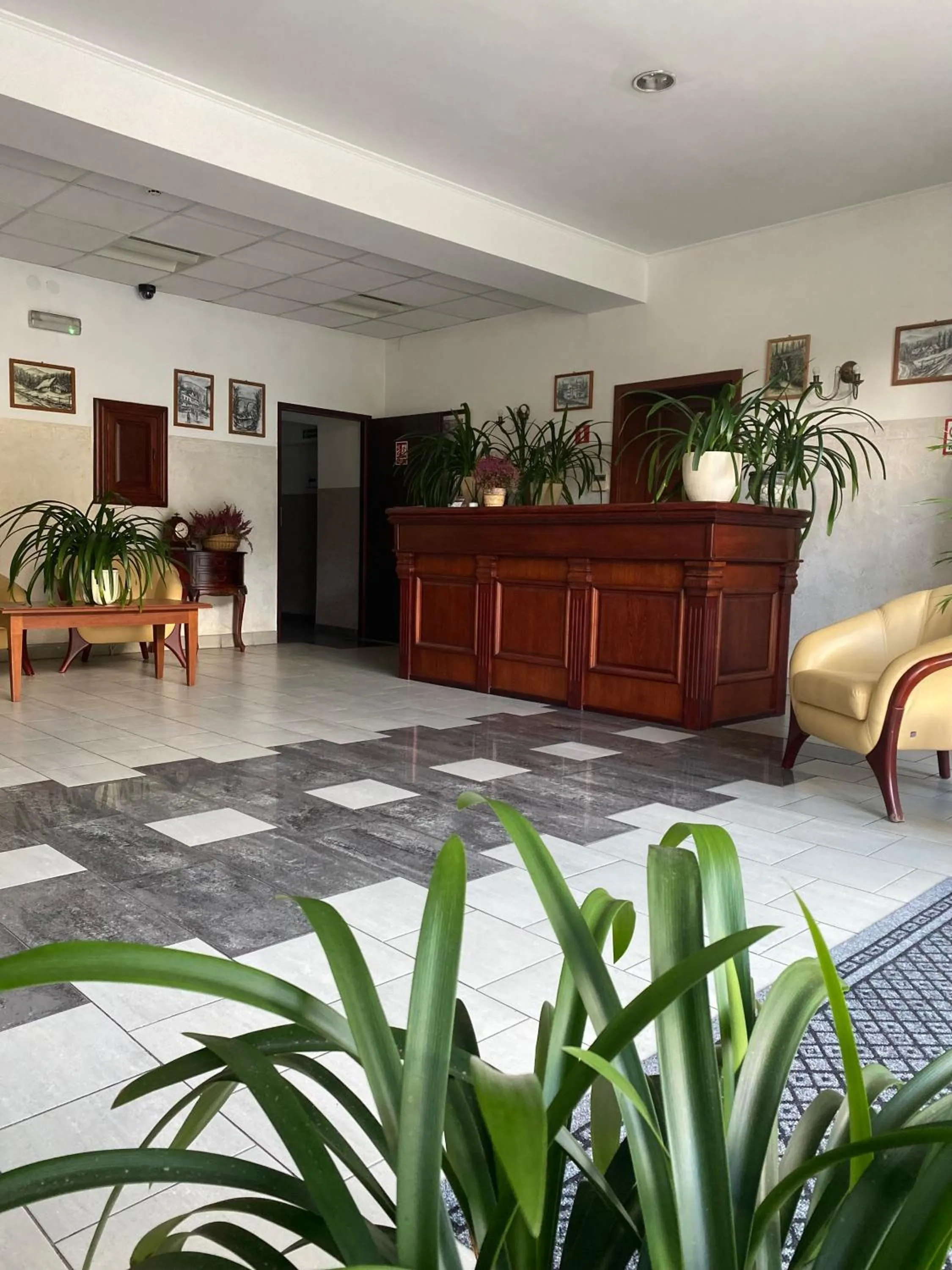 Lobby or reception in Zajazd Kadar