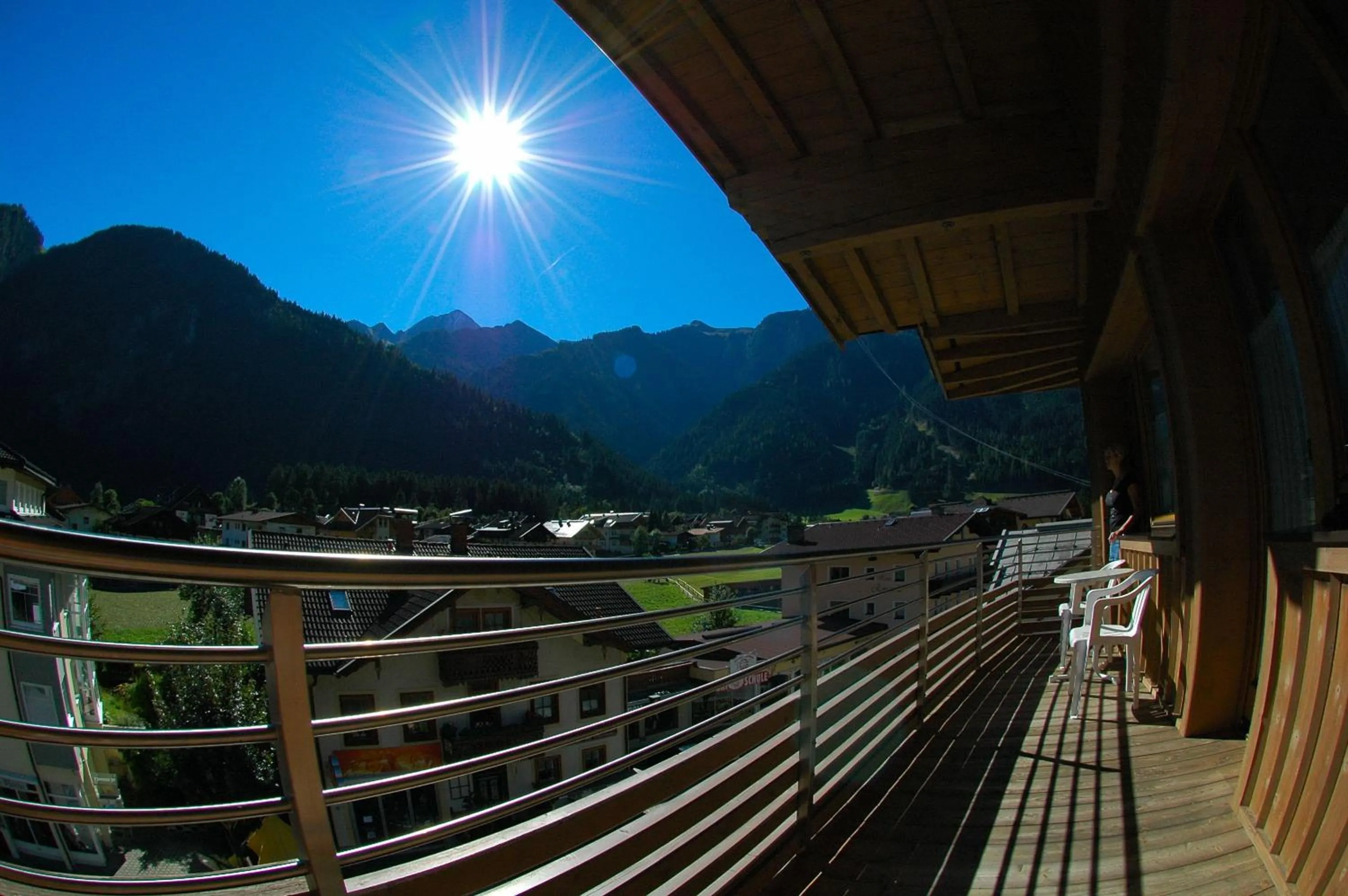 Balcony/Terrace in Hotel Garni Jennewein