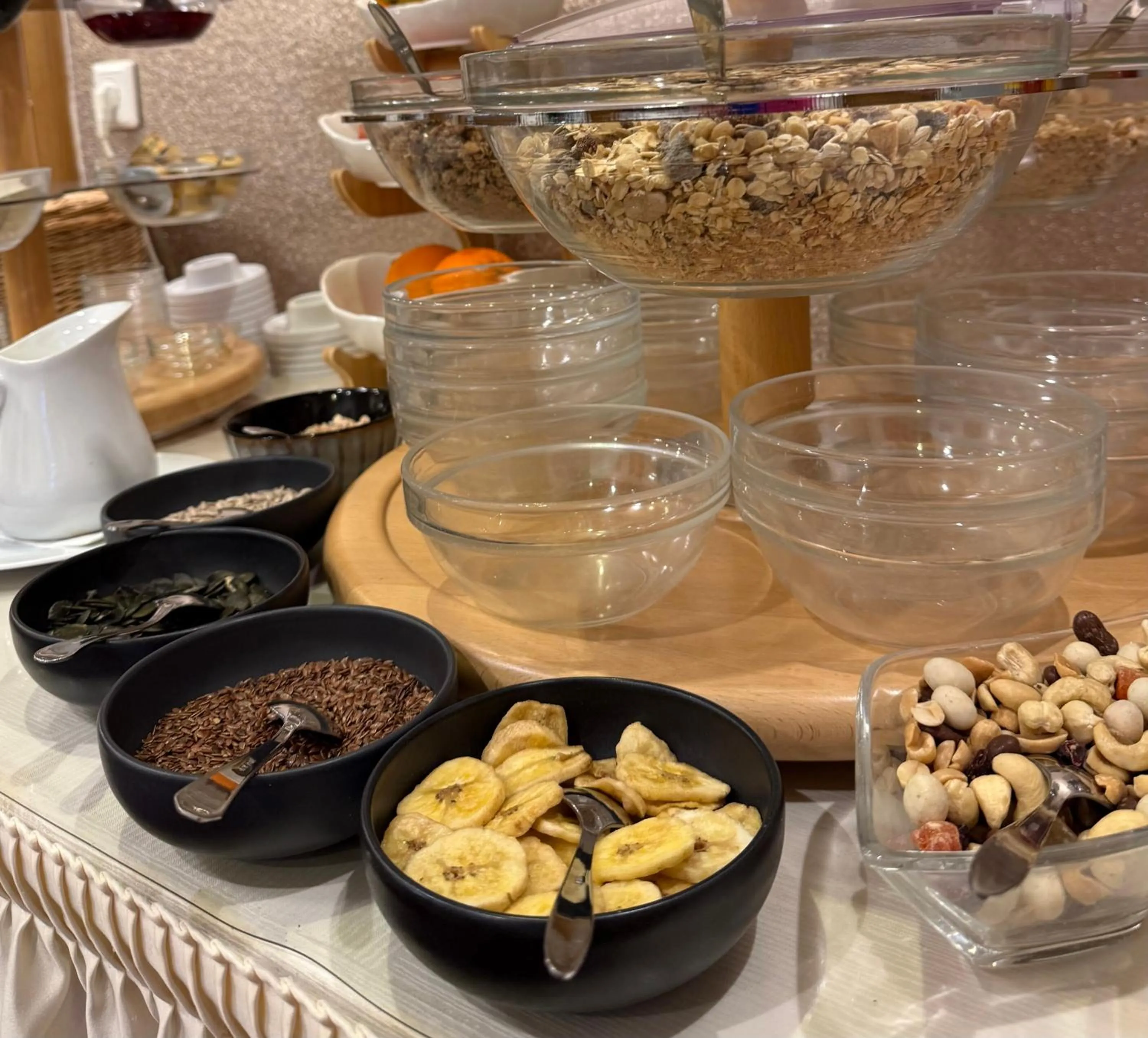 Buffet breakfast in Hotel Garni Jennewein