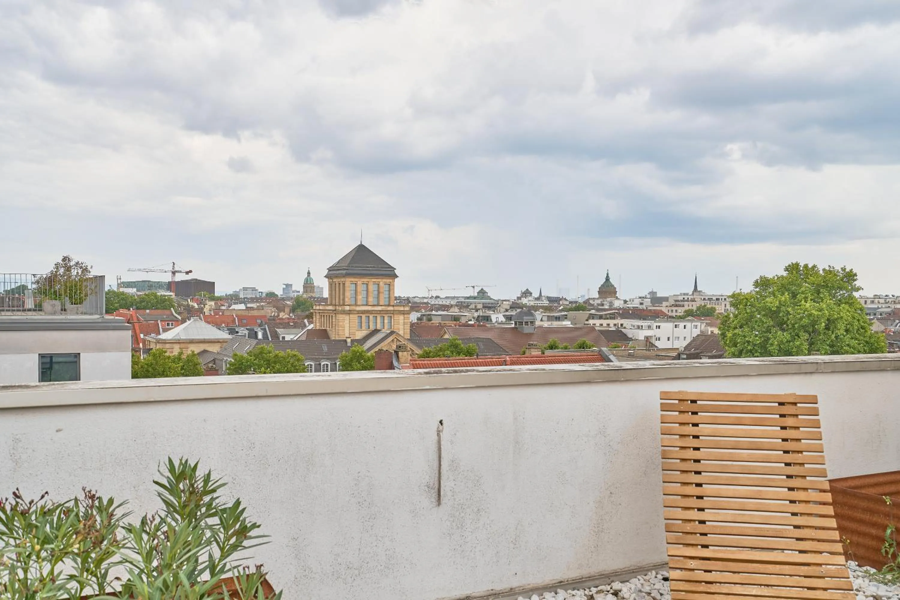 Balcony/Terrace in eXo Boutique Hotel Mannheim - by SuperFly Hotels