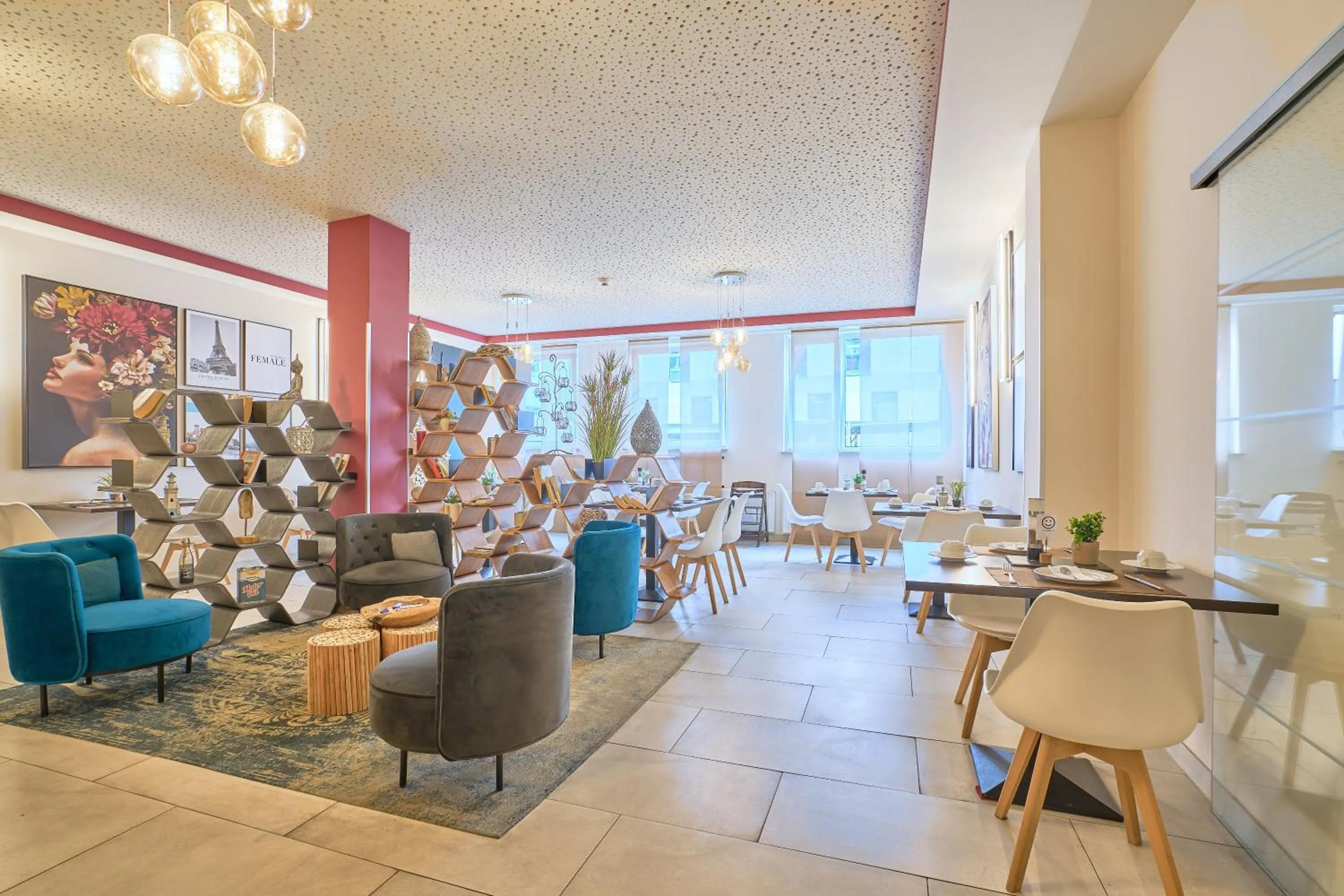 Restaurant/places to eat in eXo Boutique Hotel Mannheim - by SuperFly Hotels