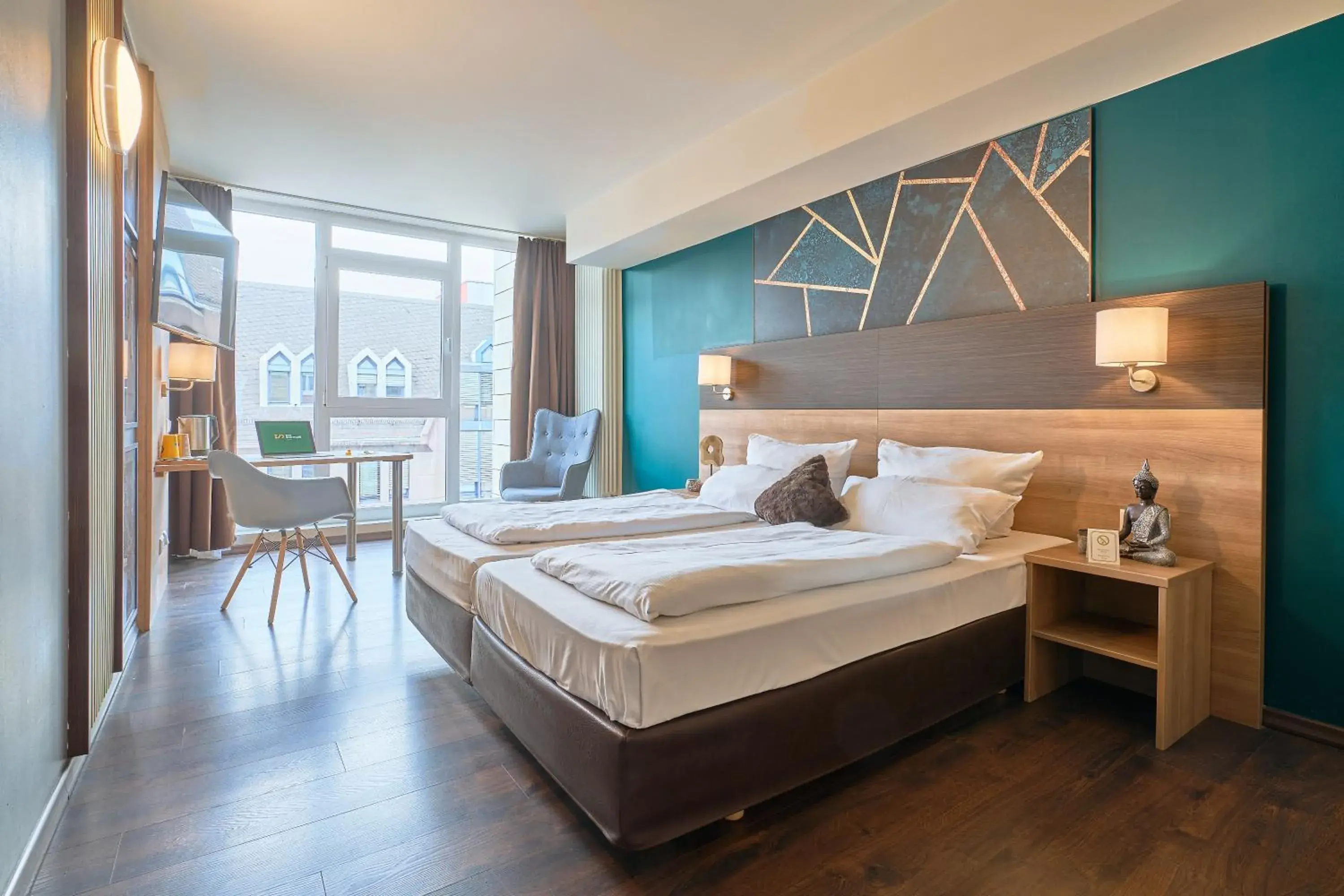 Photo of the whole room, Bed in eXo Boutique Hotel Mannheim - by SuperFly Hotels Photo of the whole room, Bed in eXo Boutique Hotel Mannheim - by SuperFly Hotels