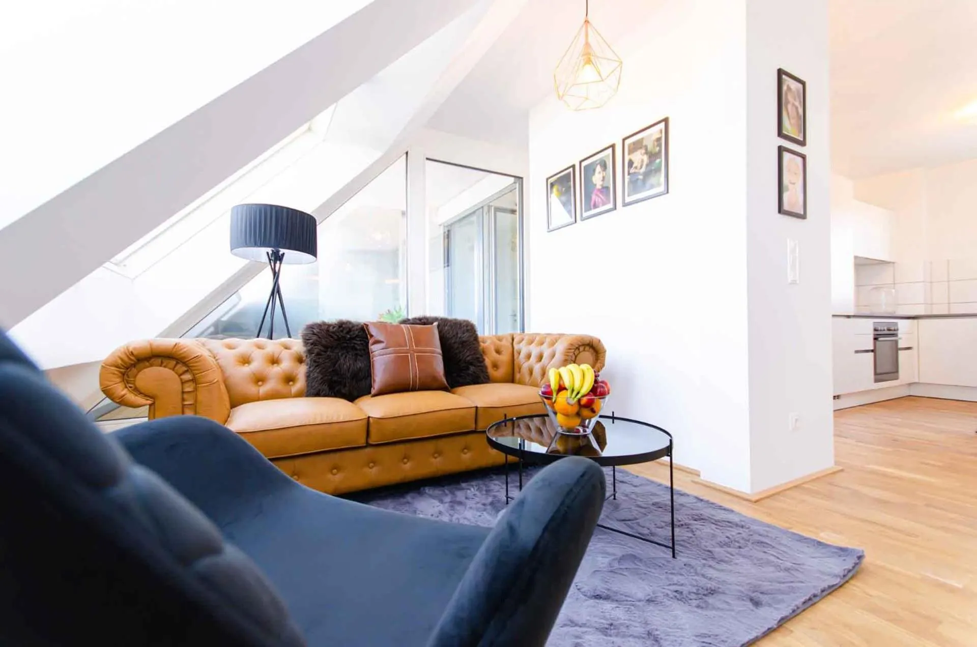 Living room in Grand Quarters City Residence