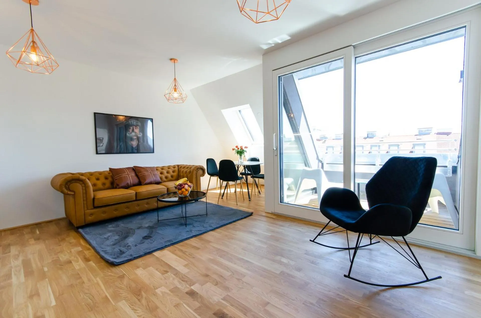 Living room in Grand Quarters City Residence