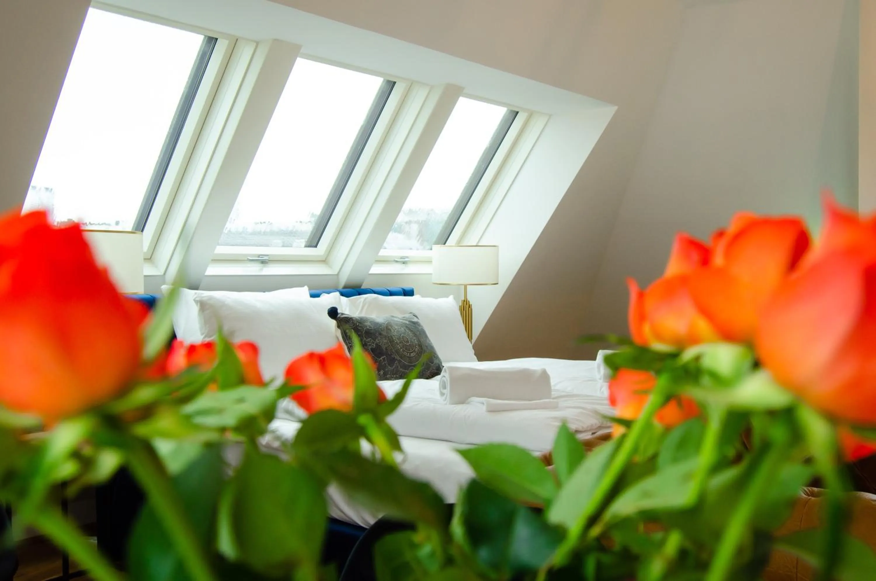 Bed in Grand Quarters City Residence