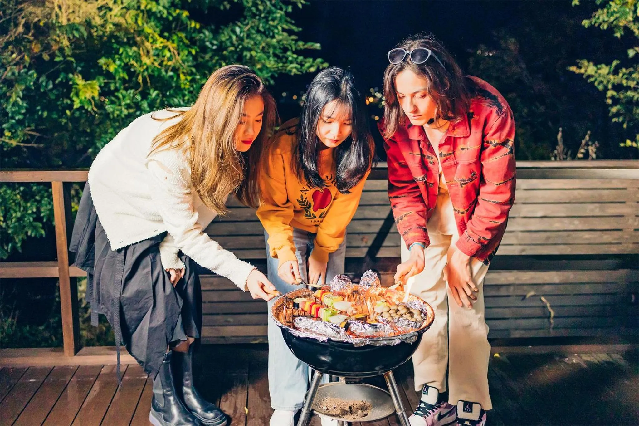 People in The Village Yufuin Onsen Glamping