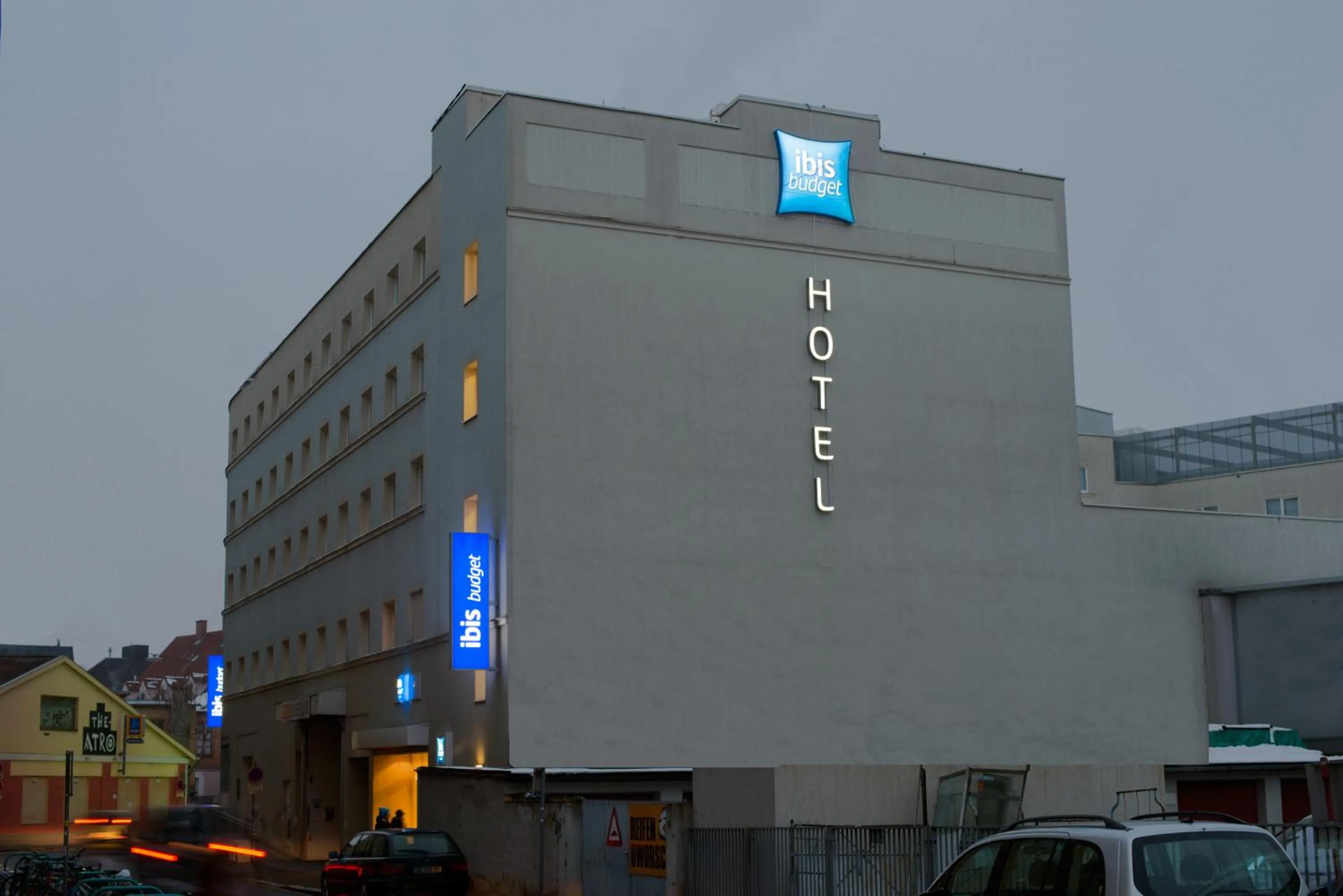 Facade/entrance in Ibis Budget Graz City