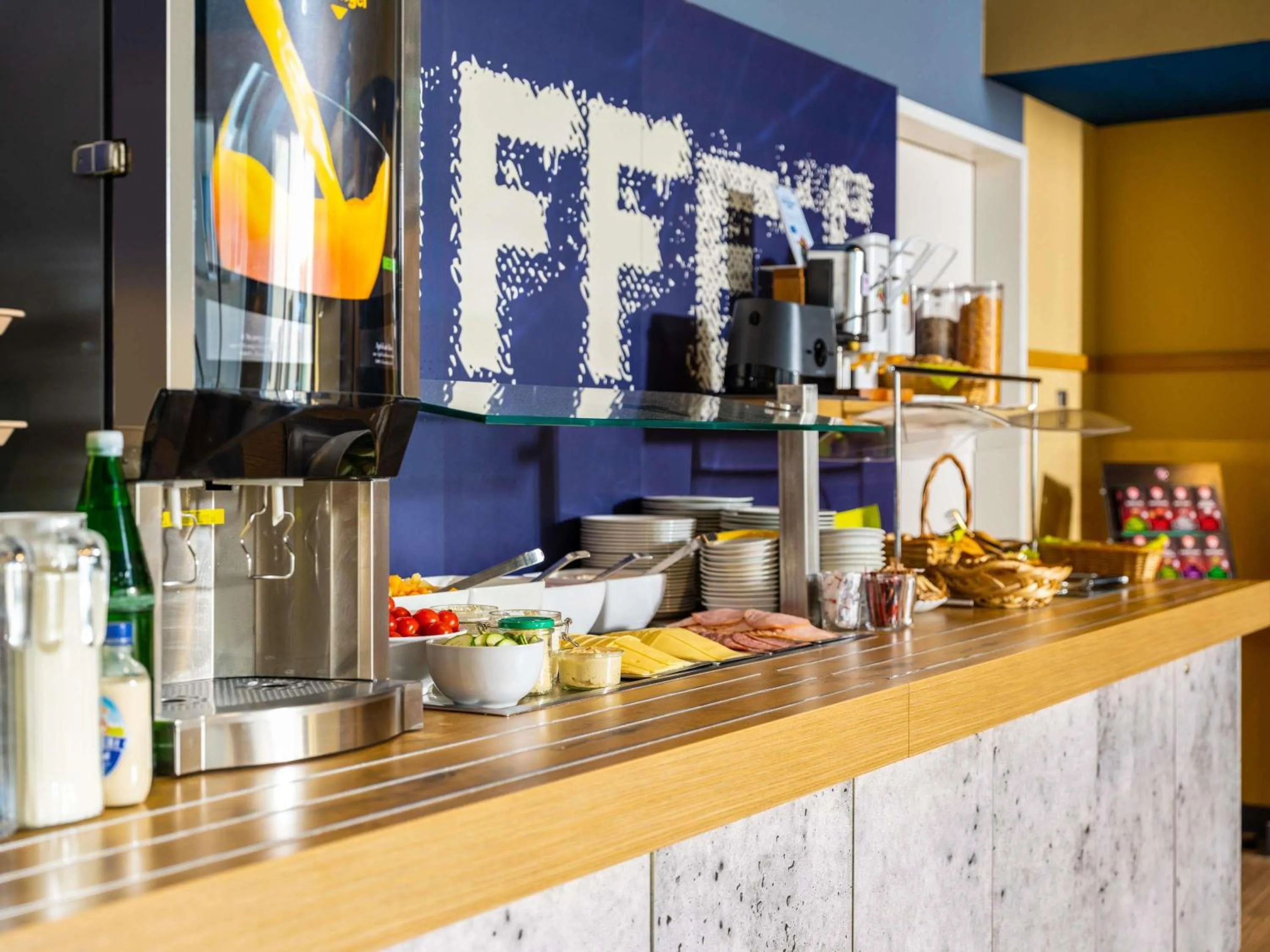 Breakfast in Ibis Budget Graz City