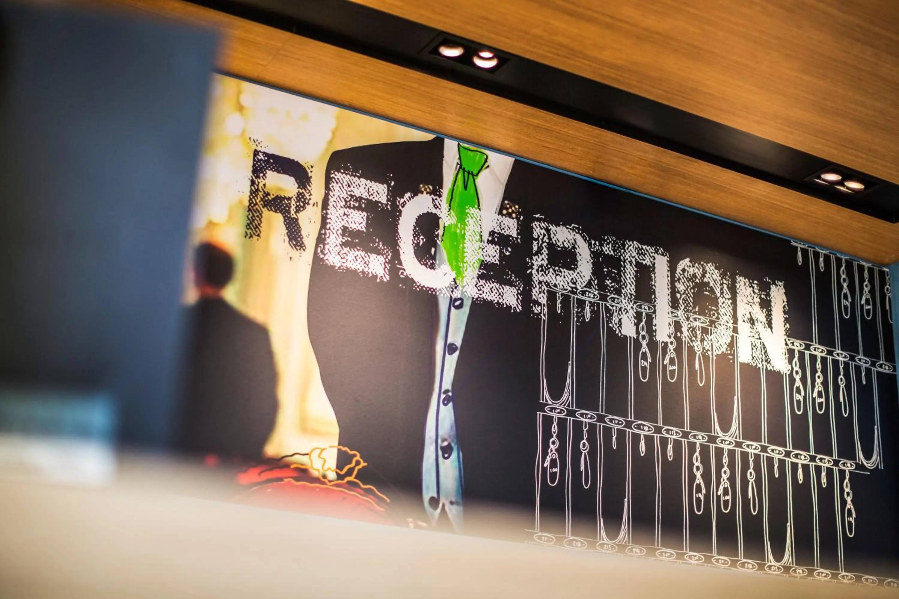 Lobby or reception in Ibis Budget Salzburg Airport - Self-Check-In