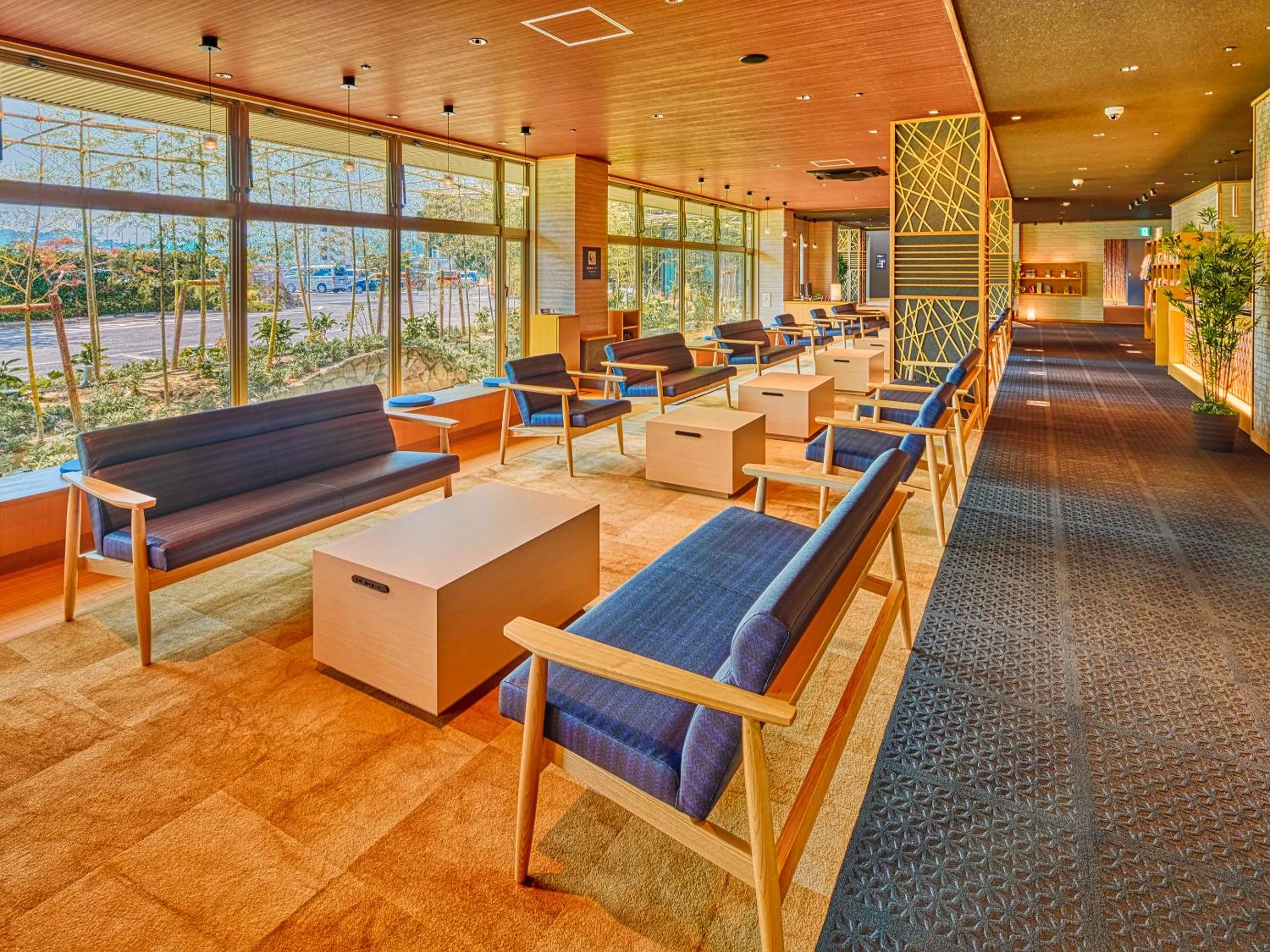 Lobby or reception in Ooedo Onsen Monogatari Premium Hotel Fugetsu