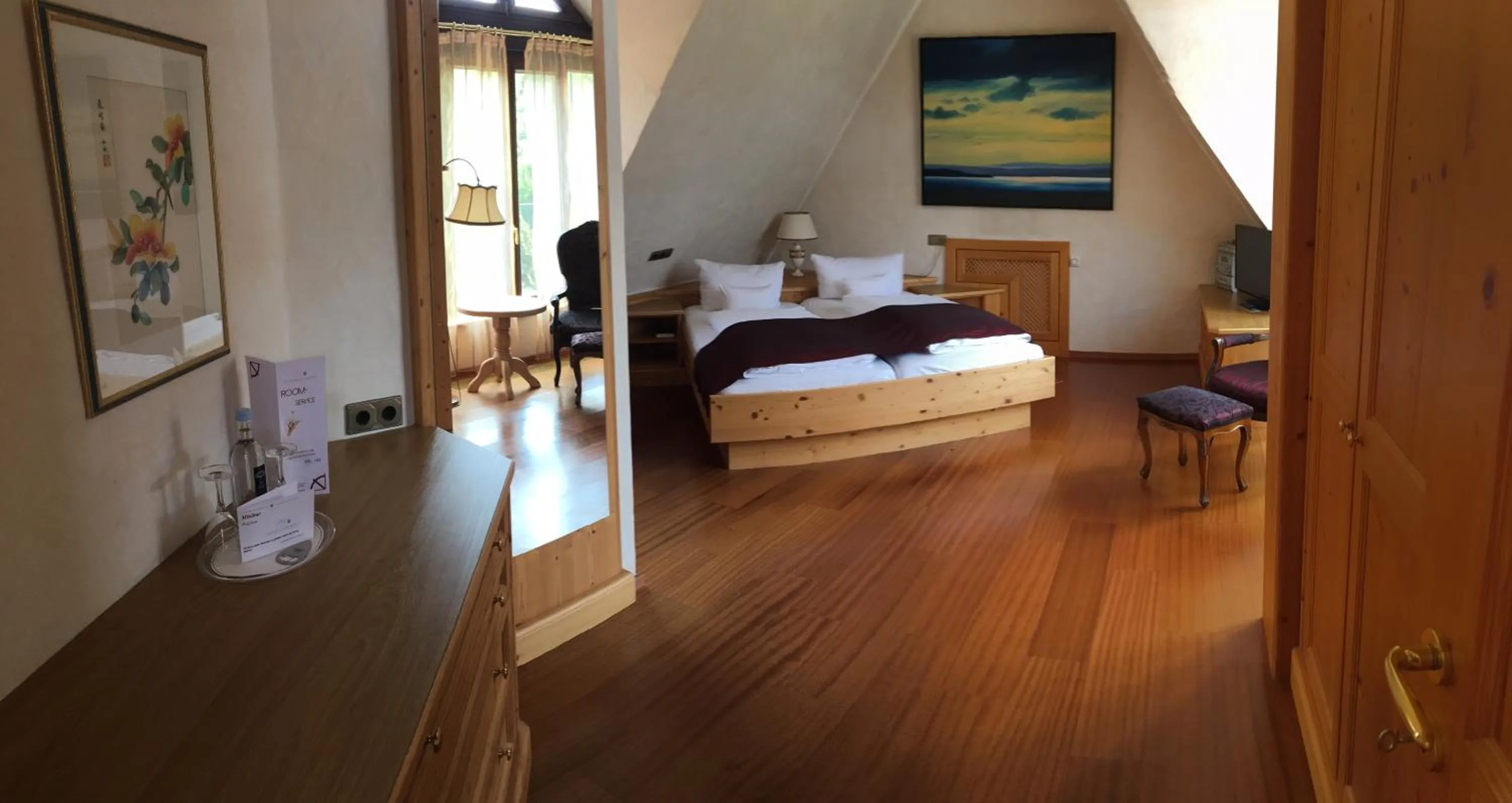 Bed in Hotel Kainsbacher Mühle