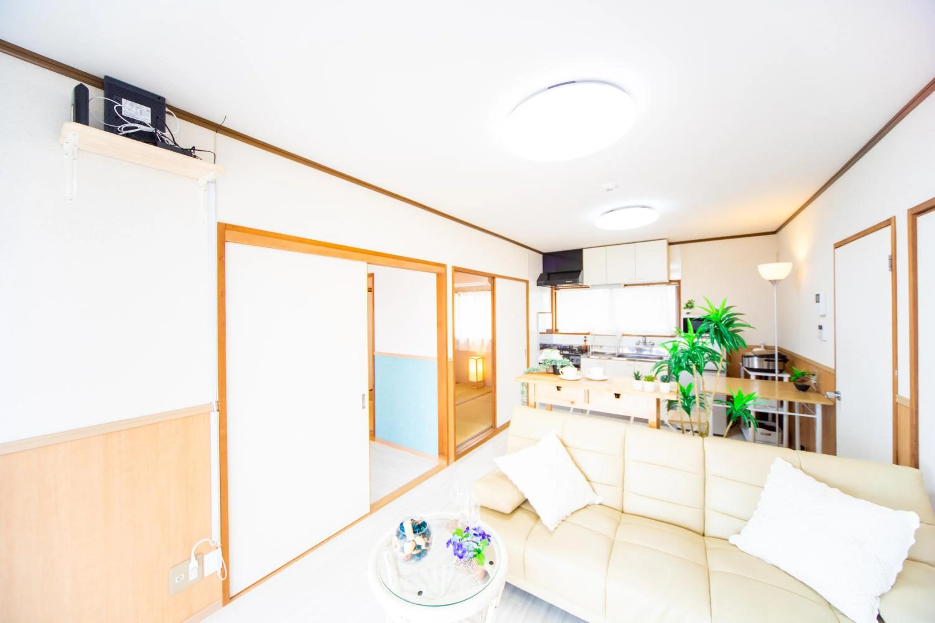 Living room in Awaji Central House in Kusumoto