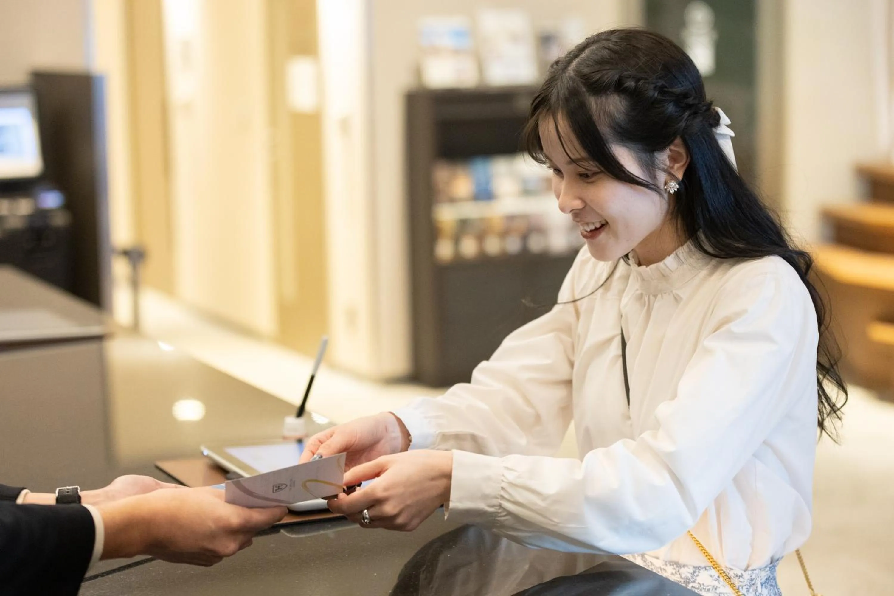 Lobby or reception in The Royal Park Canvas - Kobe Sannomiya