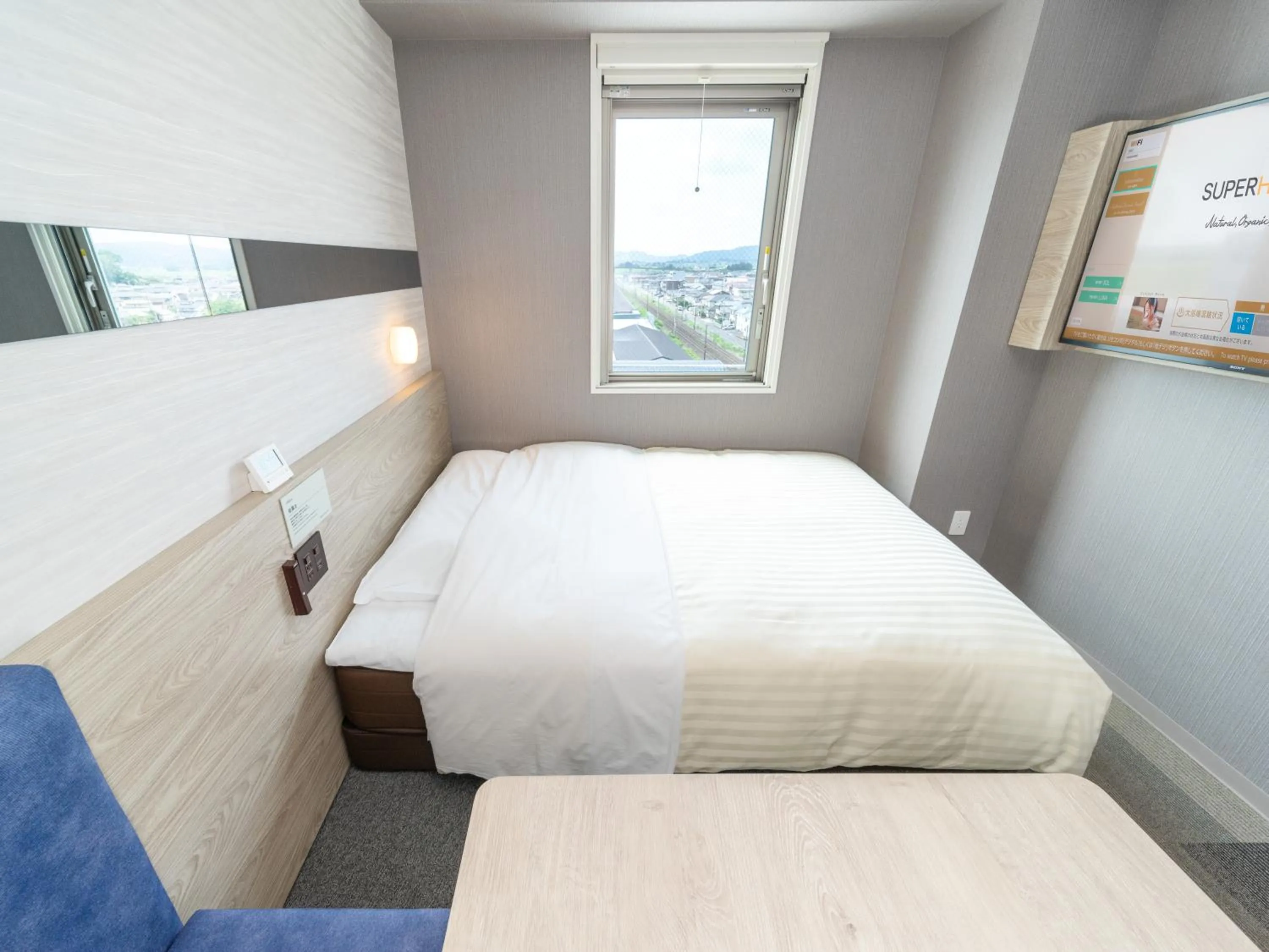 Photo of the whole room, Bed in Super Hotel Sendai Airport Inter