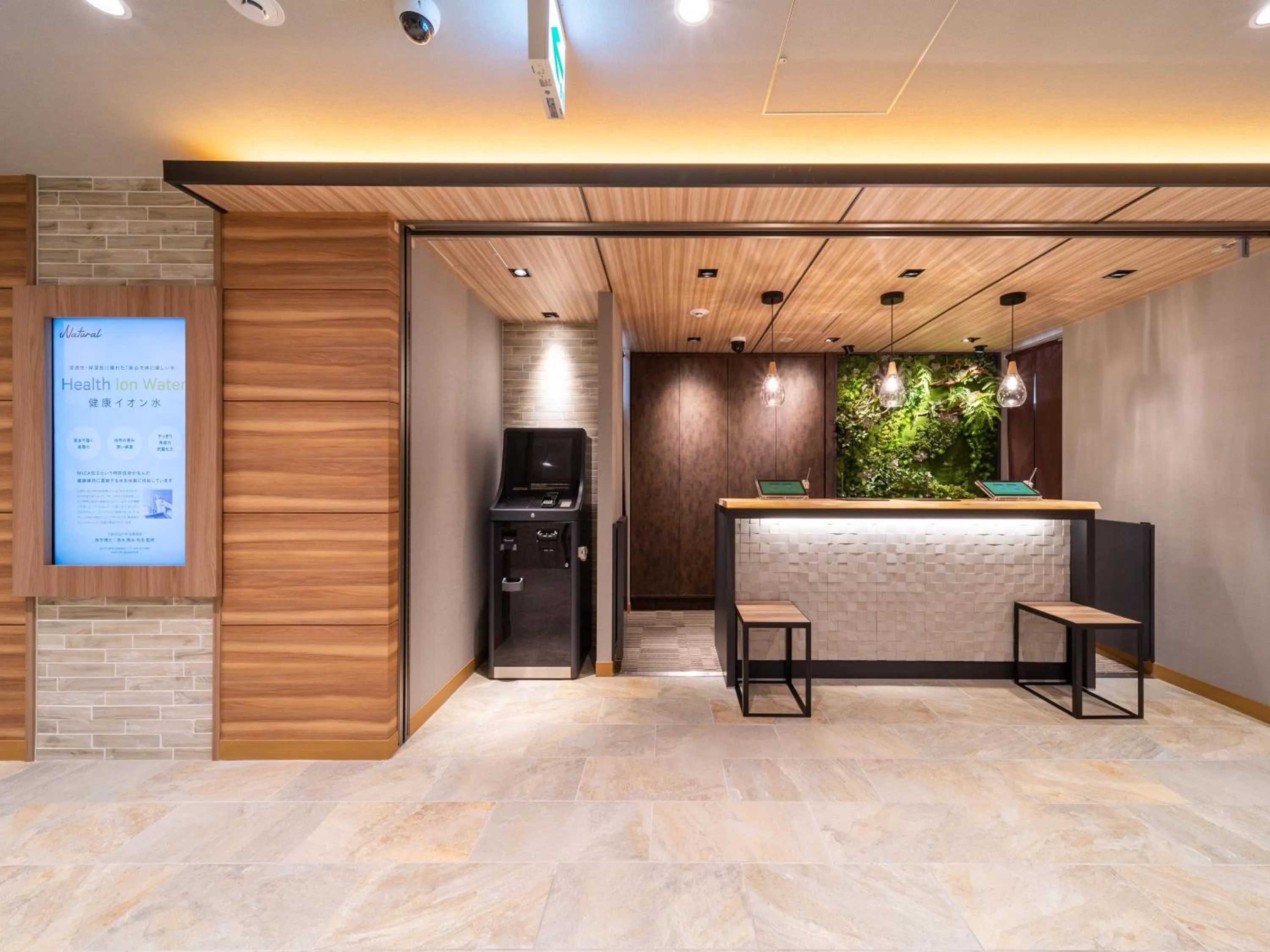 Lobby or reception in Super Hotel Sendai Airport Inter