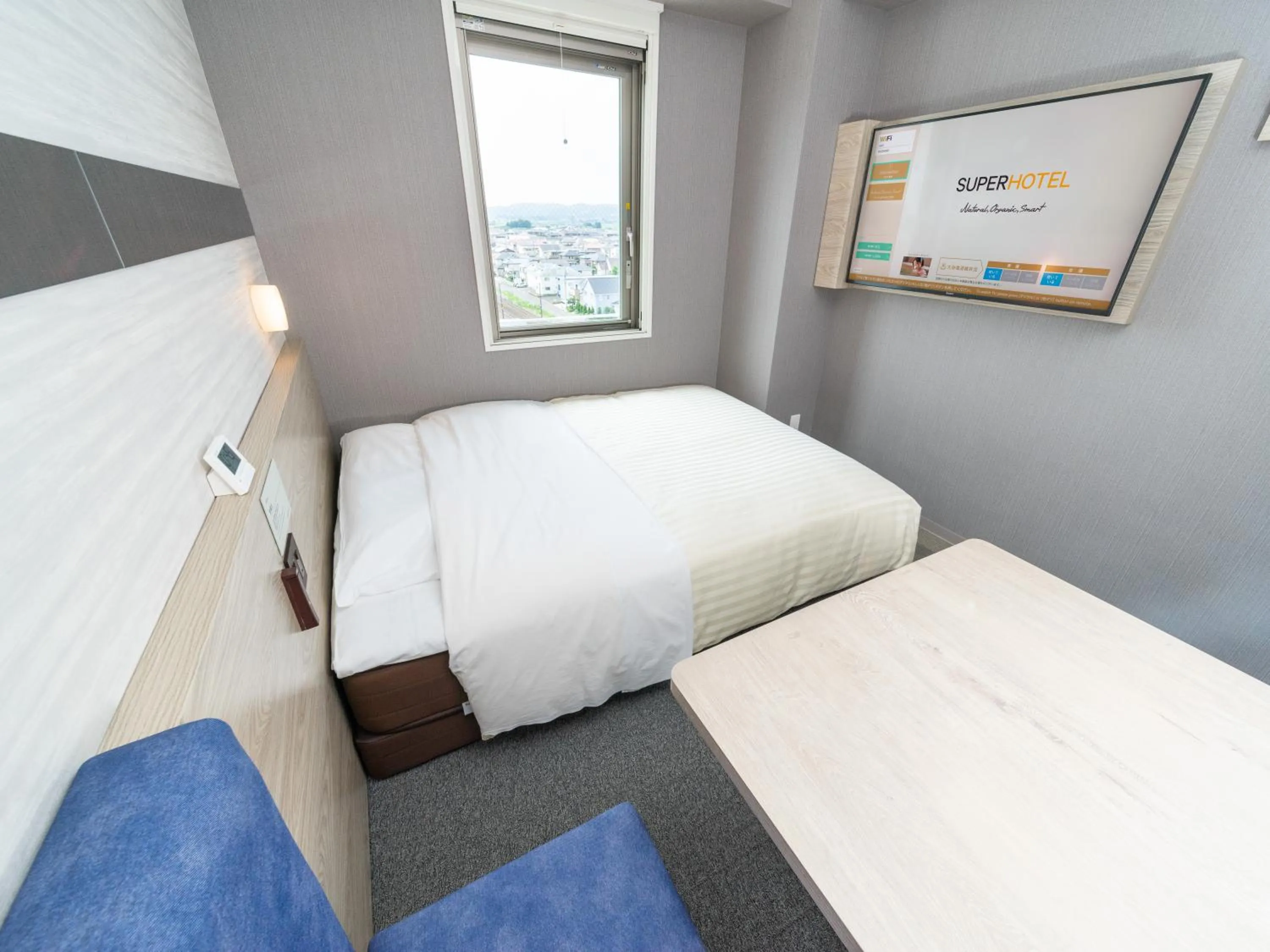 Photo of the whole room, Bed in Super Hotel Sendai Airport Inter