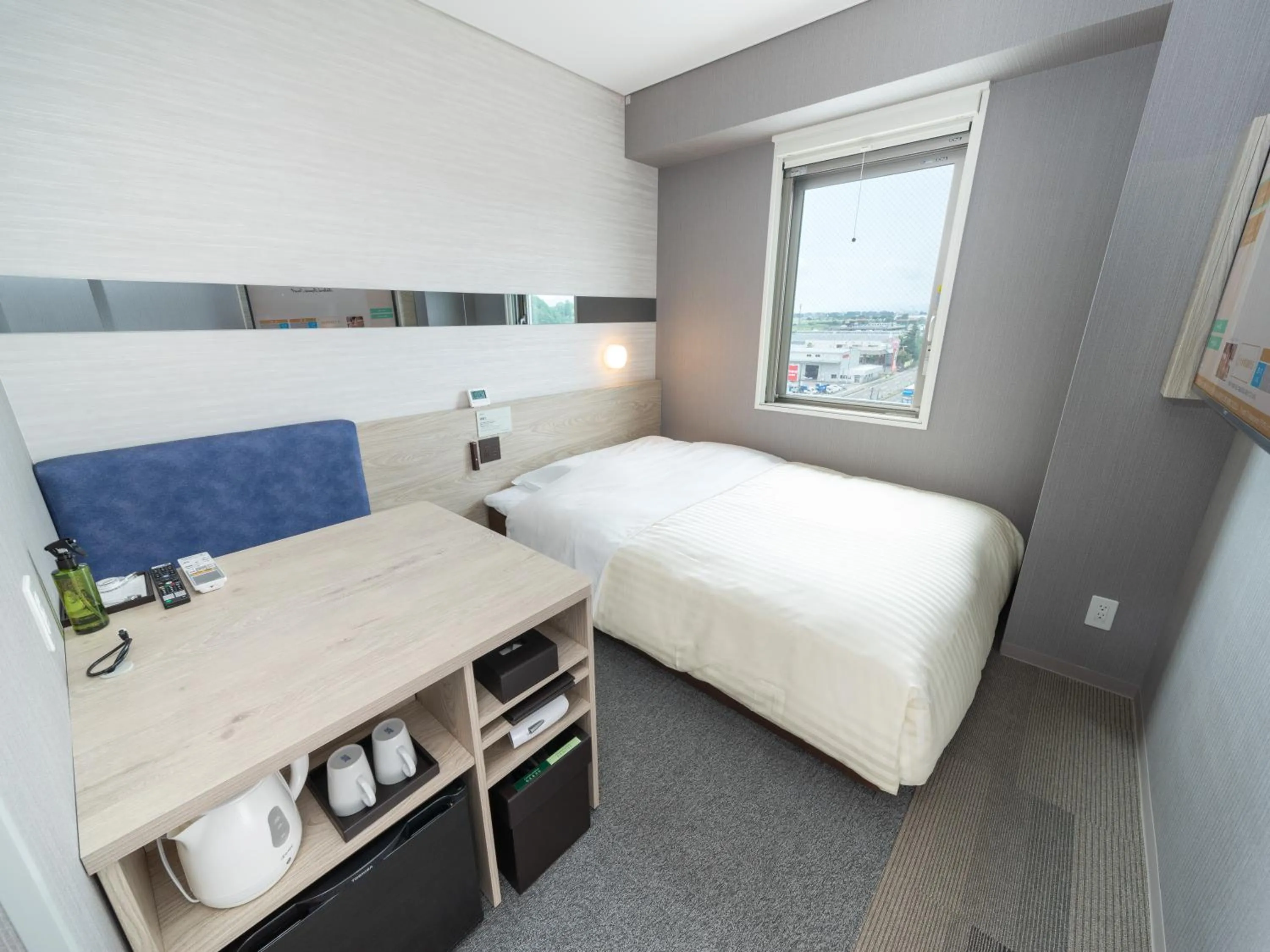 Photo of the whole room, Bed in Super Hotel Sendai Airport Inter