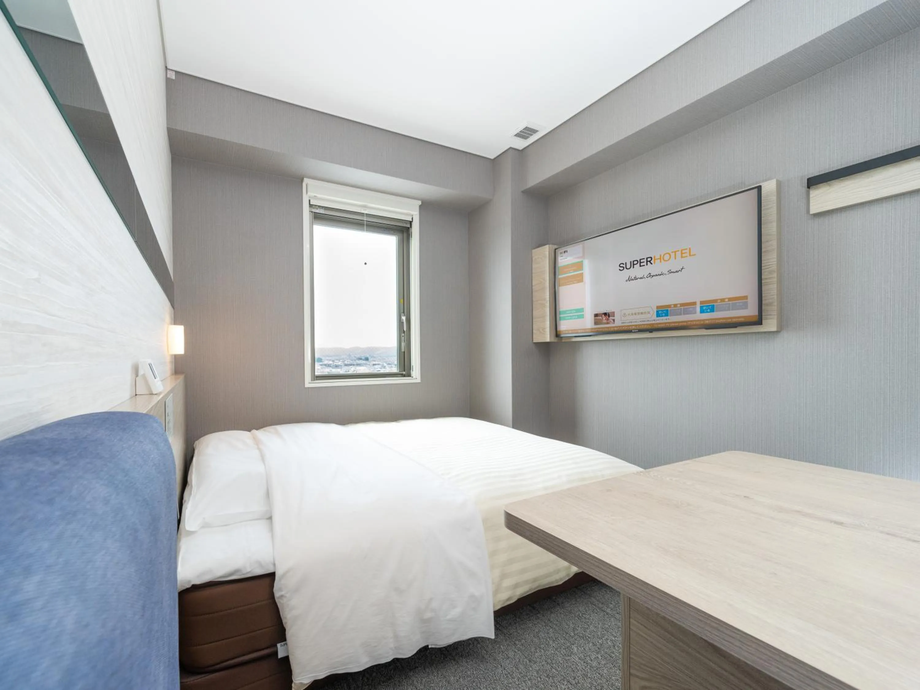 Photo of the whole room, Bed in Super Hotel Sendai Airport Inter